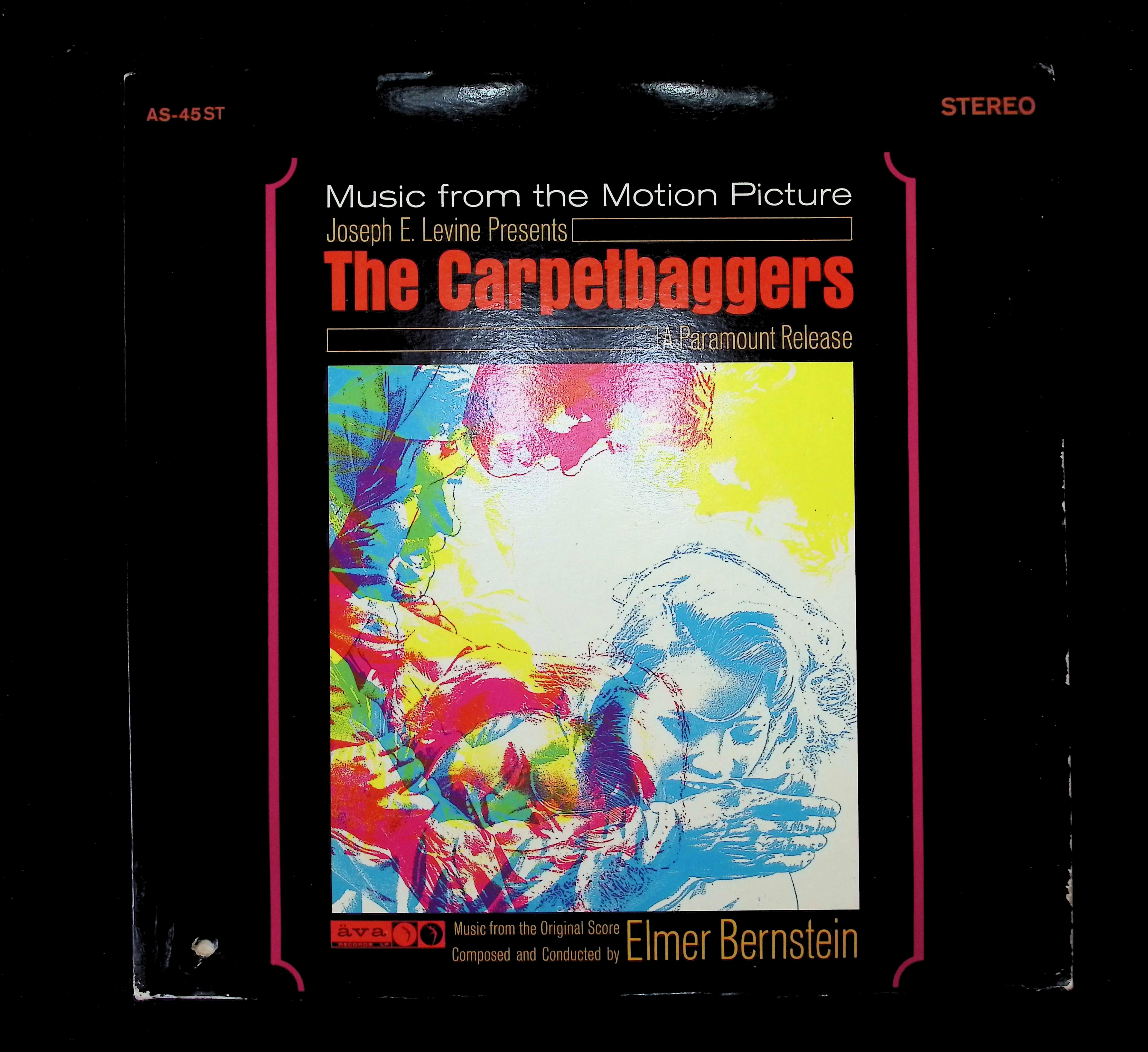 Elmer Bernstein The Carpetbaggers 1964 LP Stage & Screen