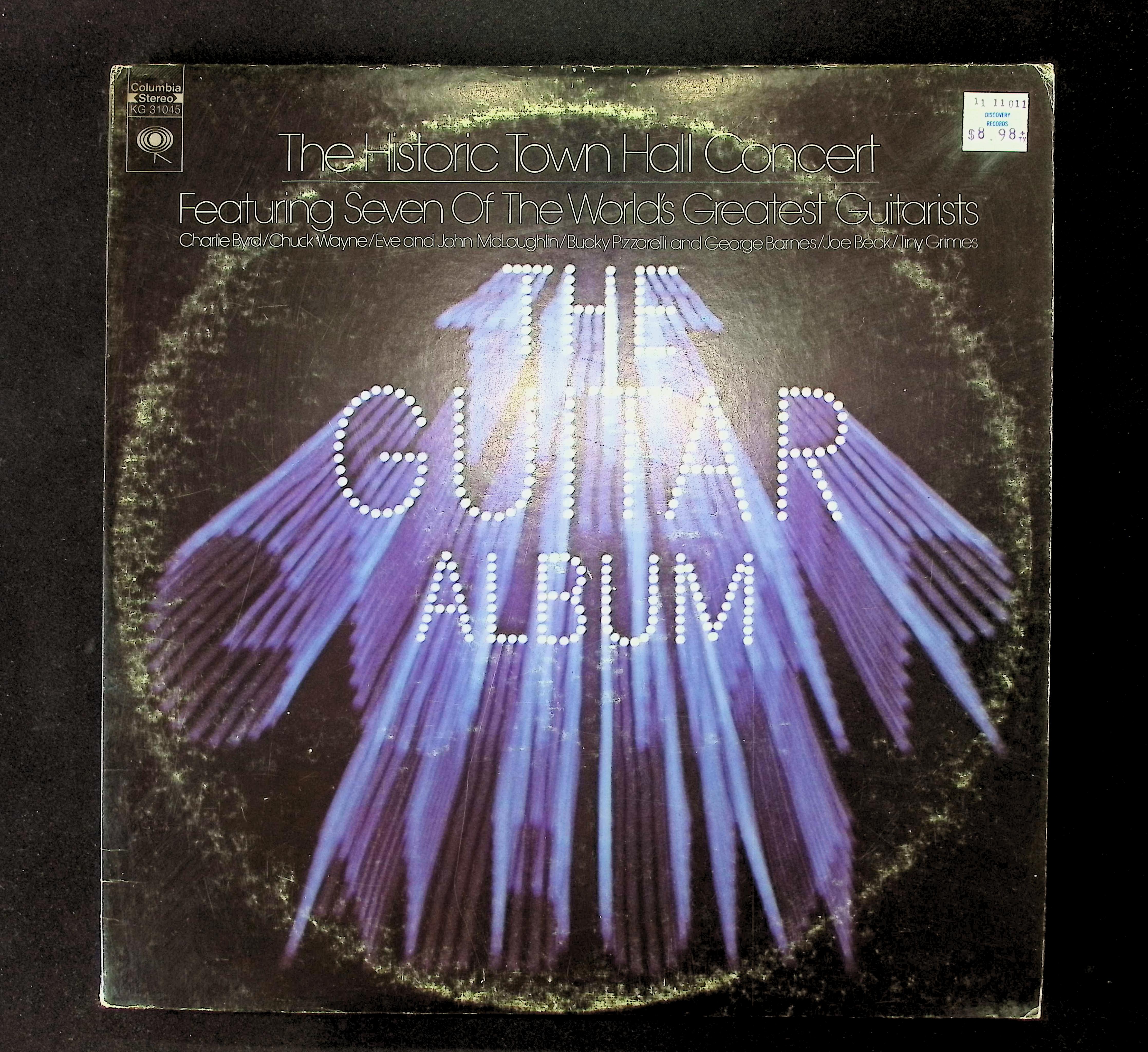 Various Artists The Guitar Album 1972 LP KG 31045 Jazz