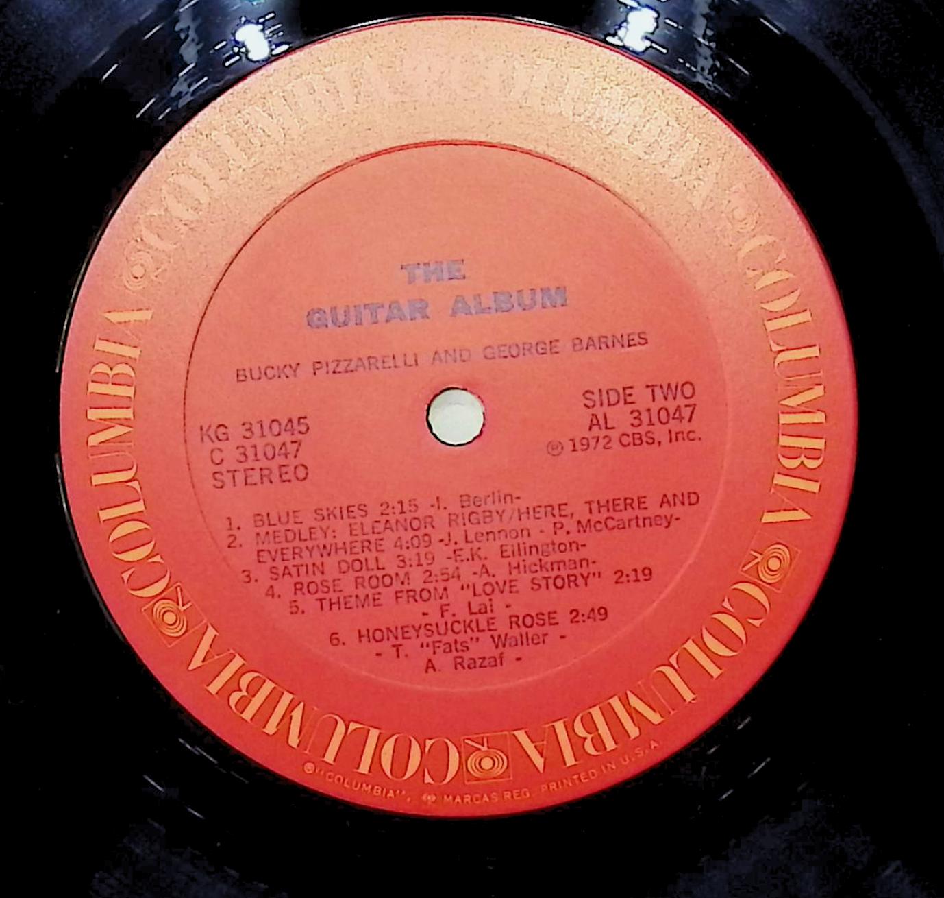 Various Artists The Guitar Album 1972 LP KG 31045 Jazz  — image 4