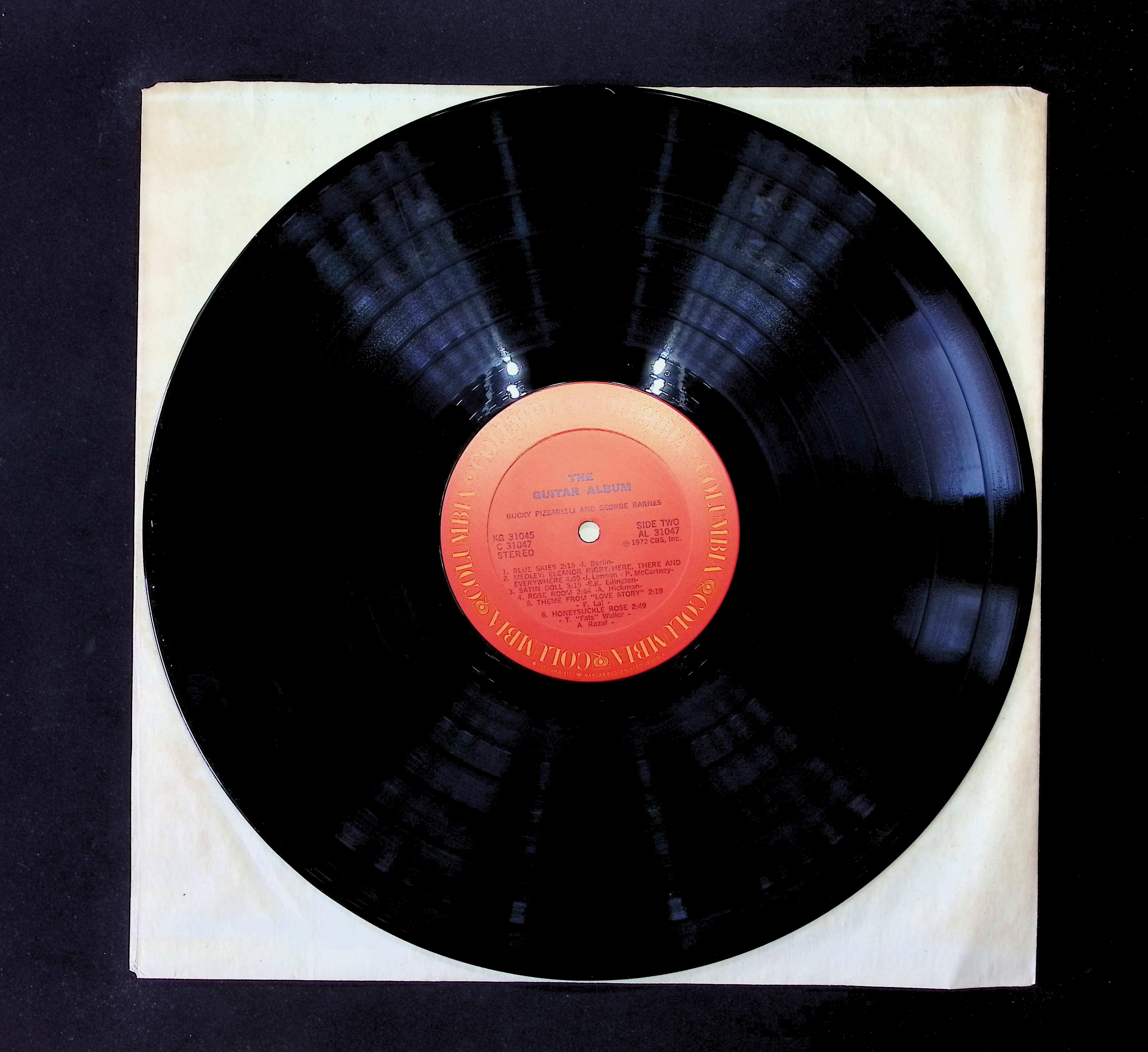 Various Artists The Guitar Album 1972 LP KG 31045 Jazz  — image 5