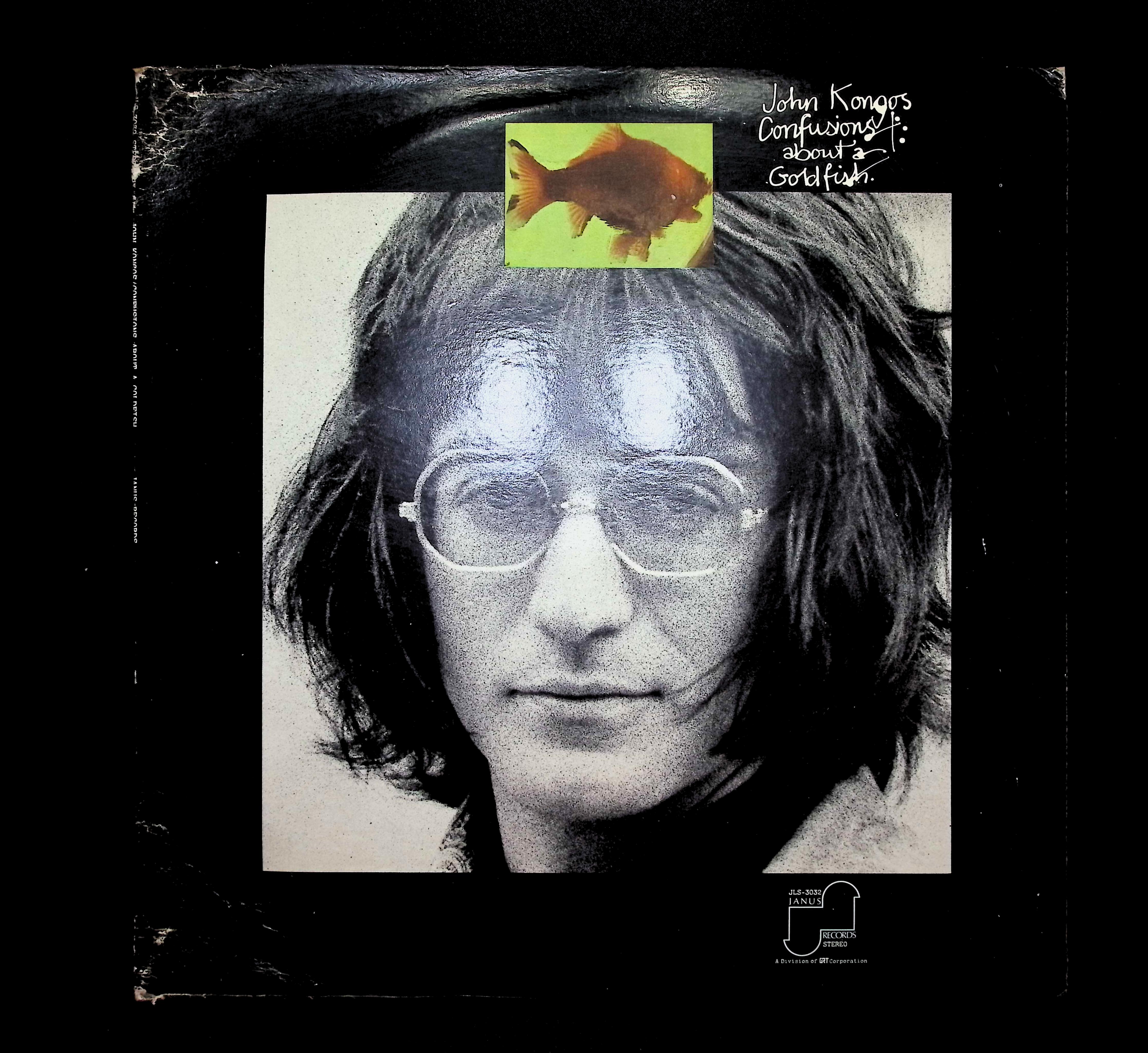 John Kongos Confusions About A Goldfish 12" LP 0 Janus Records Rock
