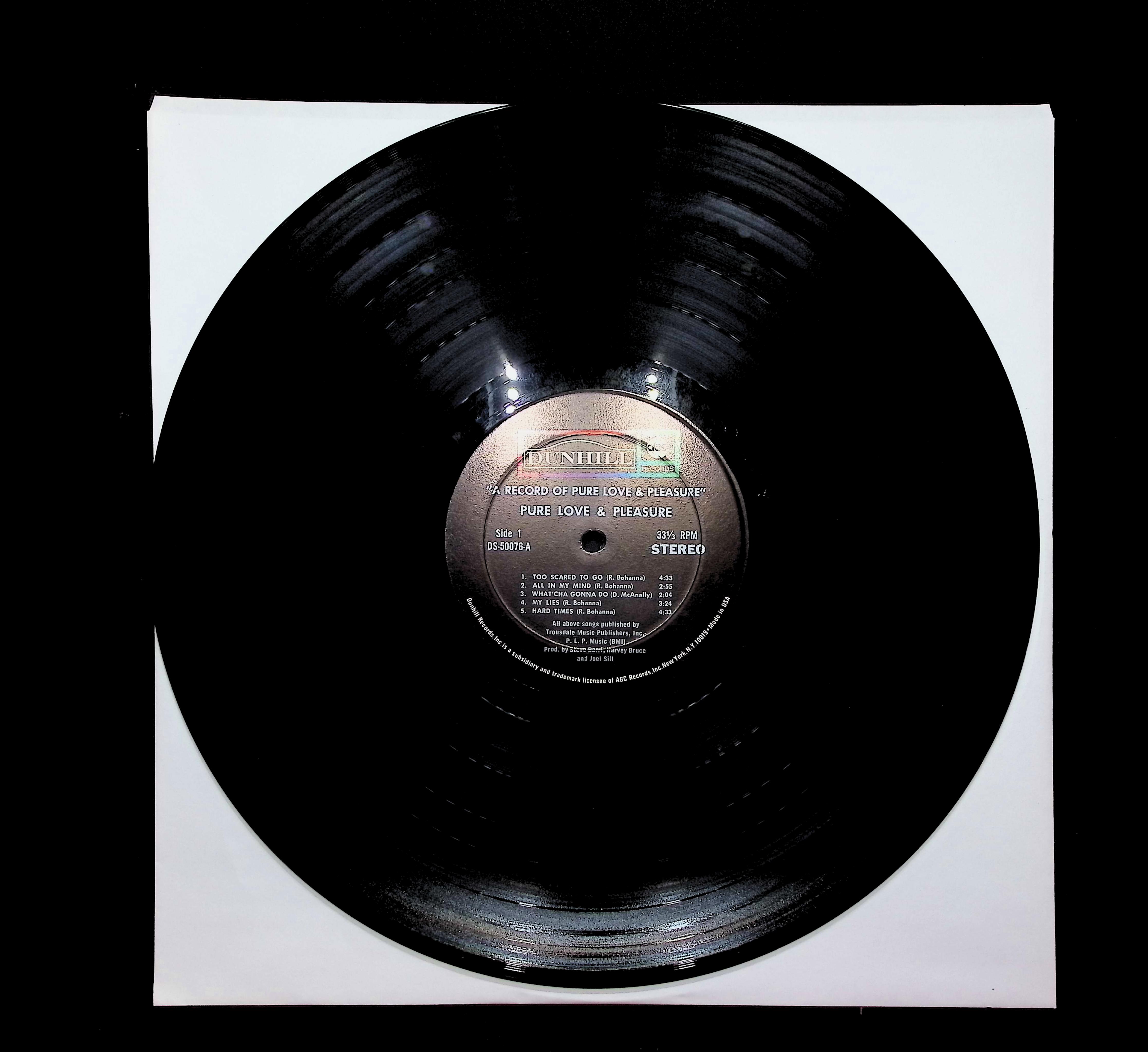 Pure Love And Pleasure A Record Of Pure Love & Pleasure 12" LP 1970 DS-50076 Rock — image 3