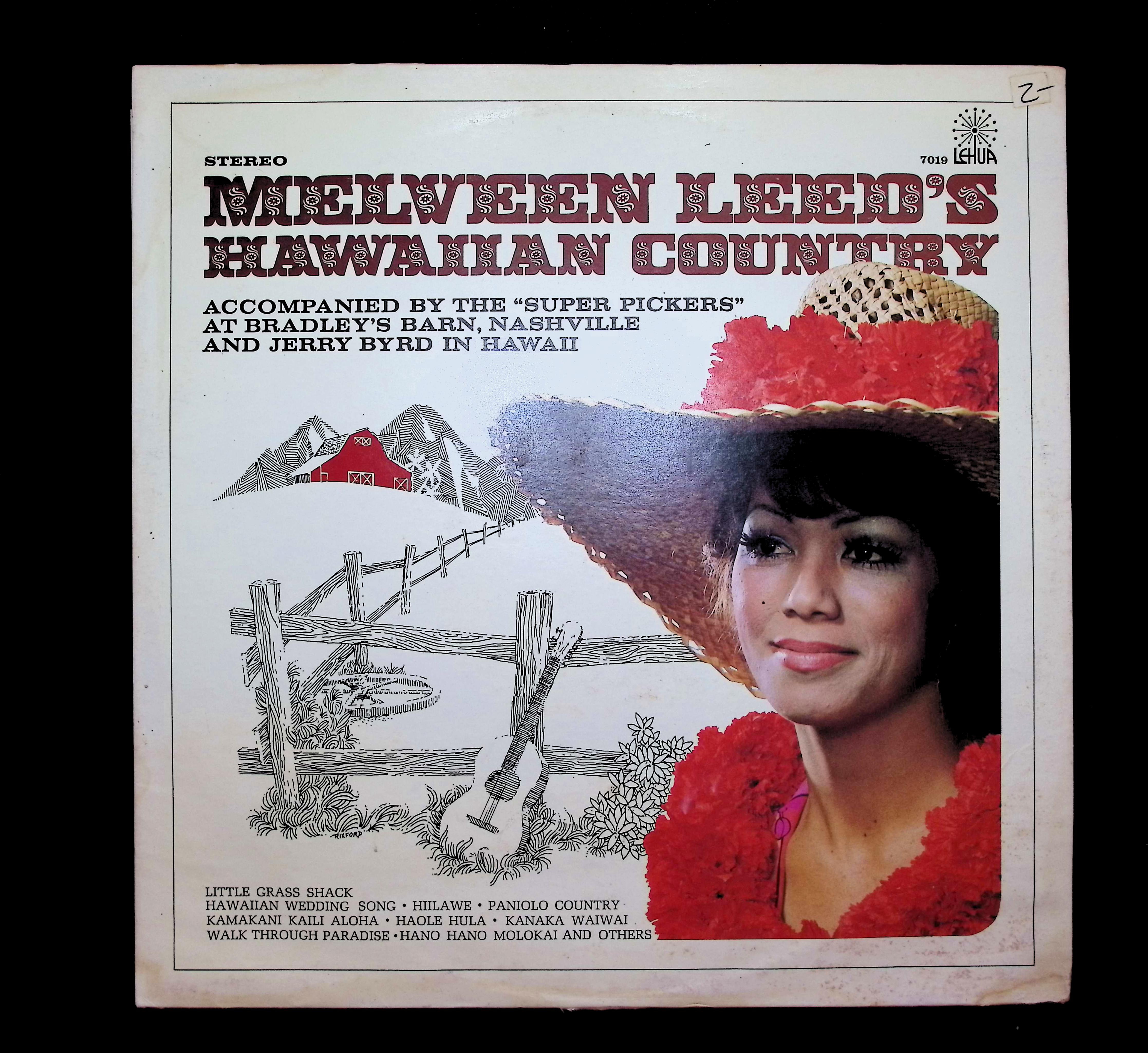 Melveen Leed Melveen Leed's Hawaiian Country 12" LP 1975 SL 7019 Folk, World, & Country