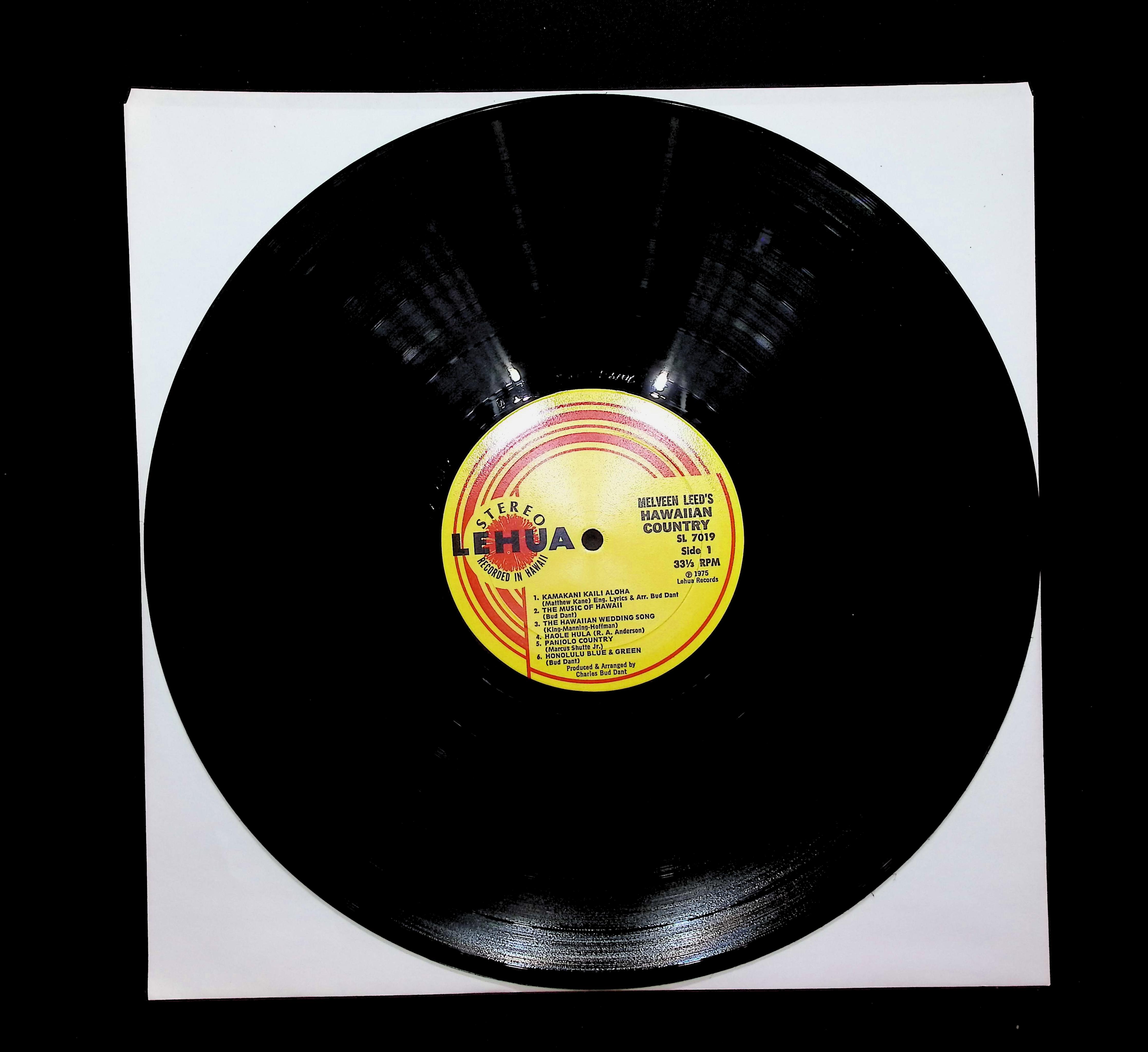 Melveen Leed Melveen Leed's Hawaiian Country 12" LP 1975 SL 7019 Folk, World, & Country — image 5