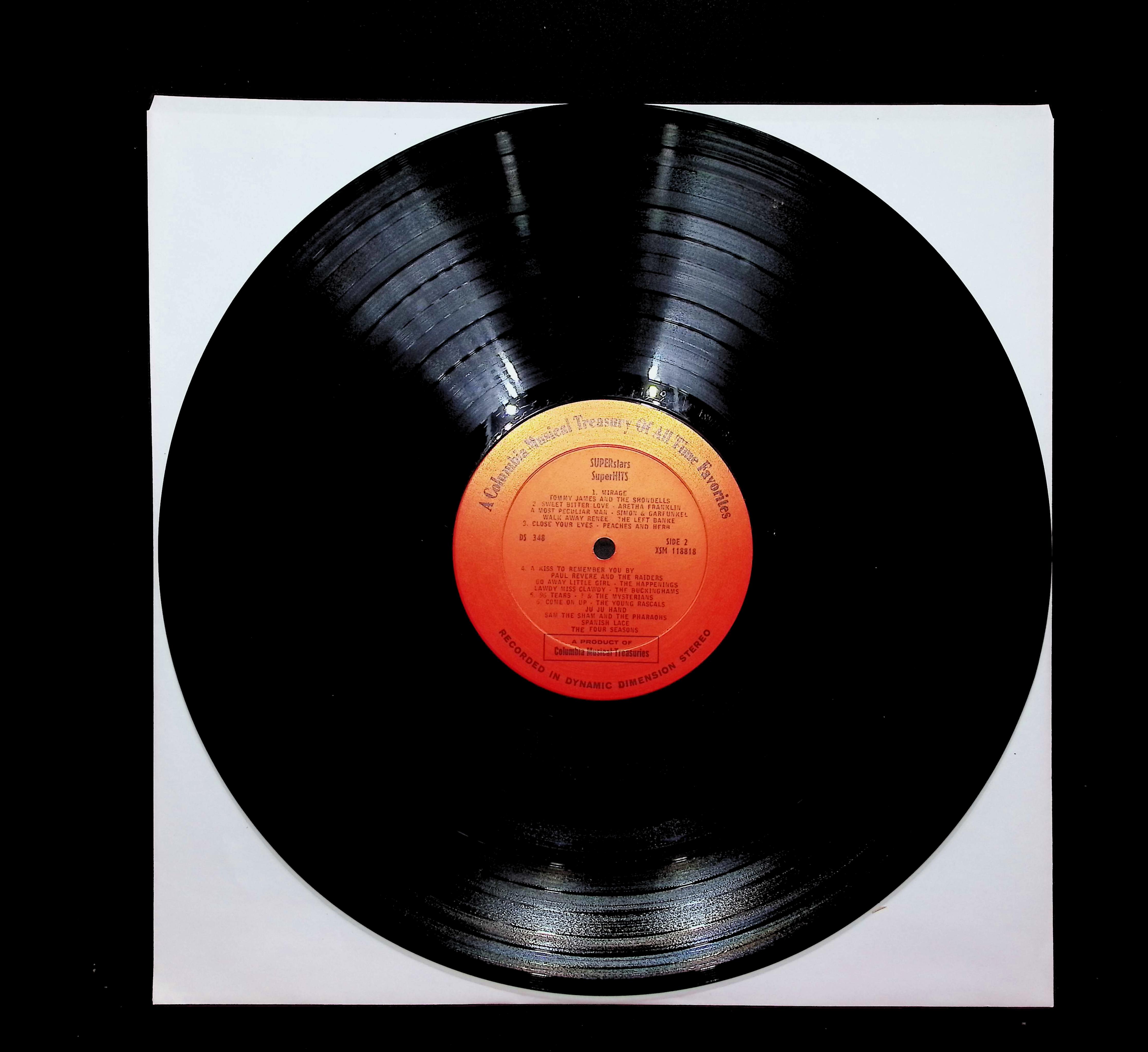 Various Super Stars - Super Hits 12" LP 1967 DS 348 Rock — image 3