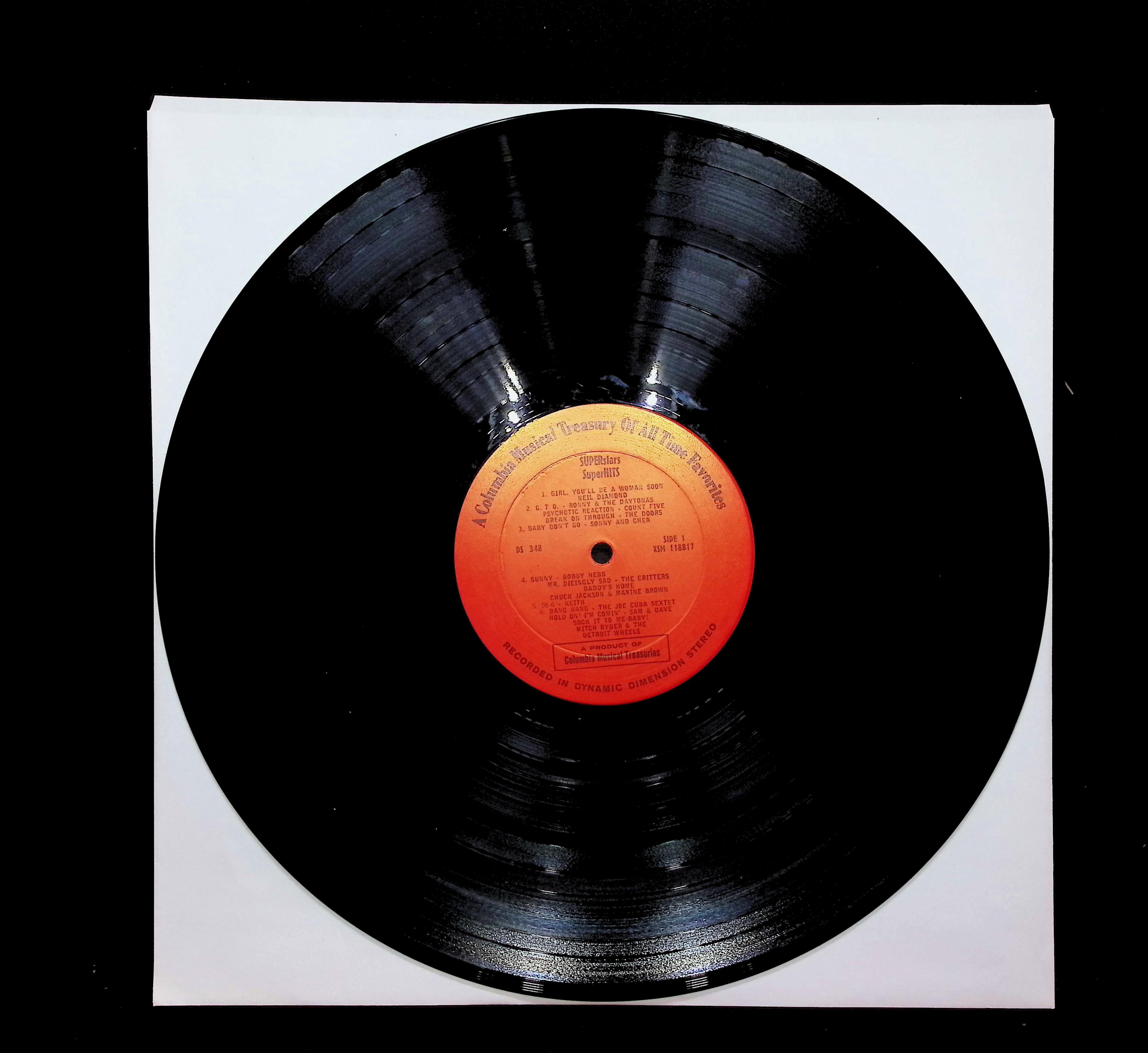 Various Super Stars - Super Hits 12" LP 1967 DS 348 Rock — image 5