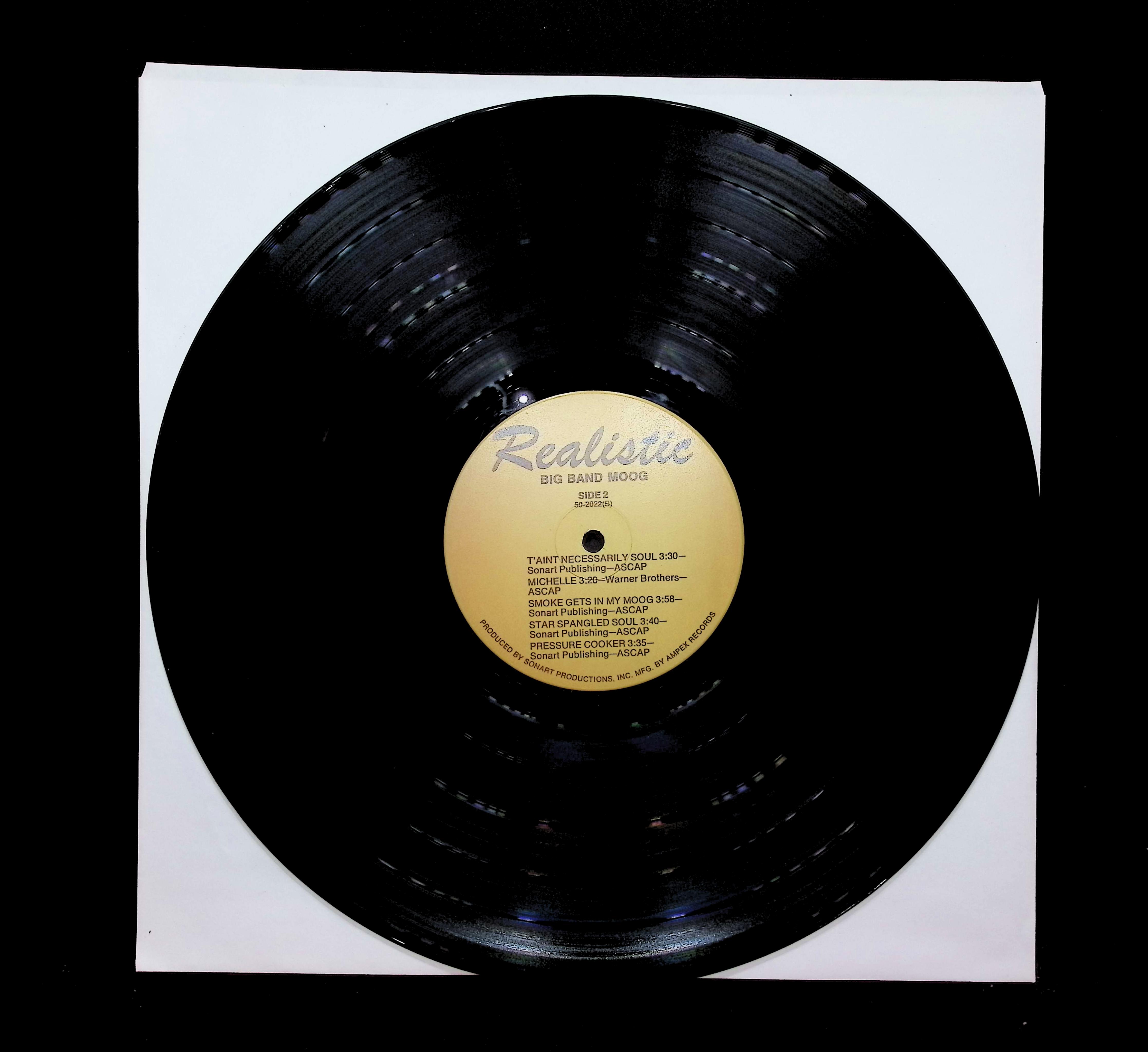 Keith Droste Big Band Moog 12" LP 1971 50-2022 Electronic — image 3