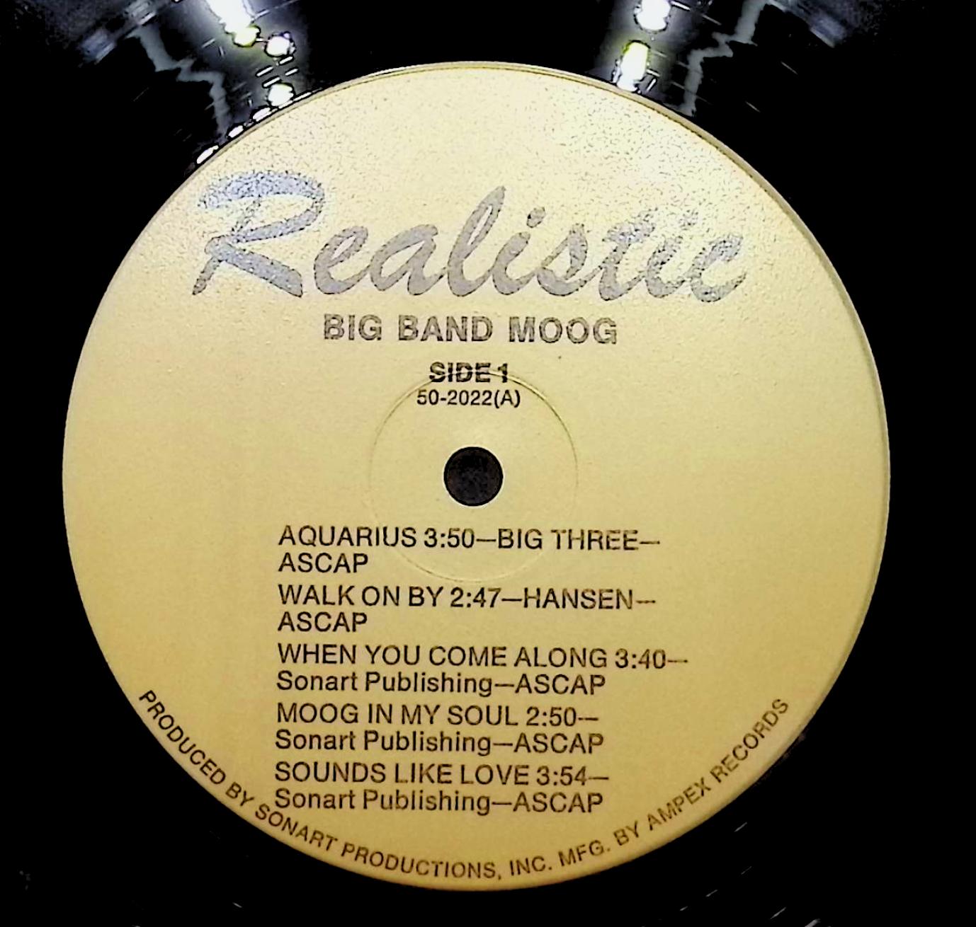 Keith Droste Big Band Moog 12" LP 1971 50-2022 Electronic — image 4