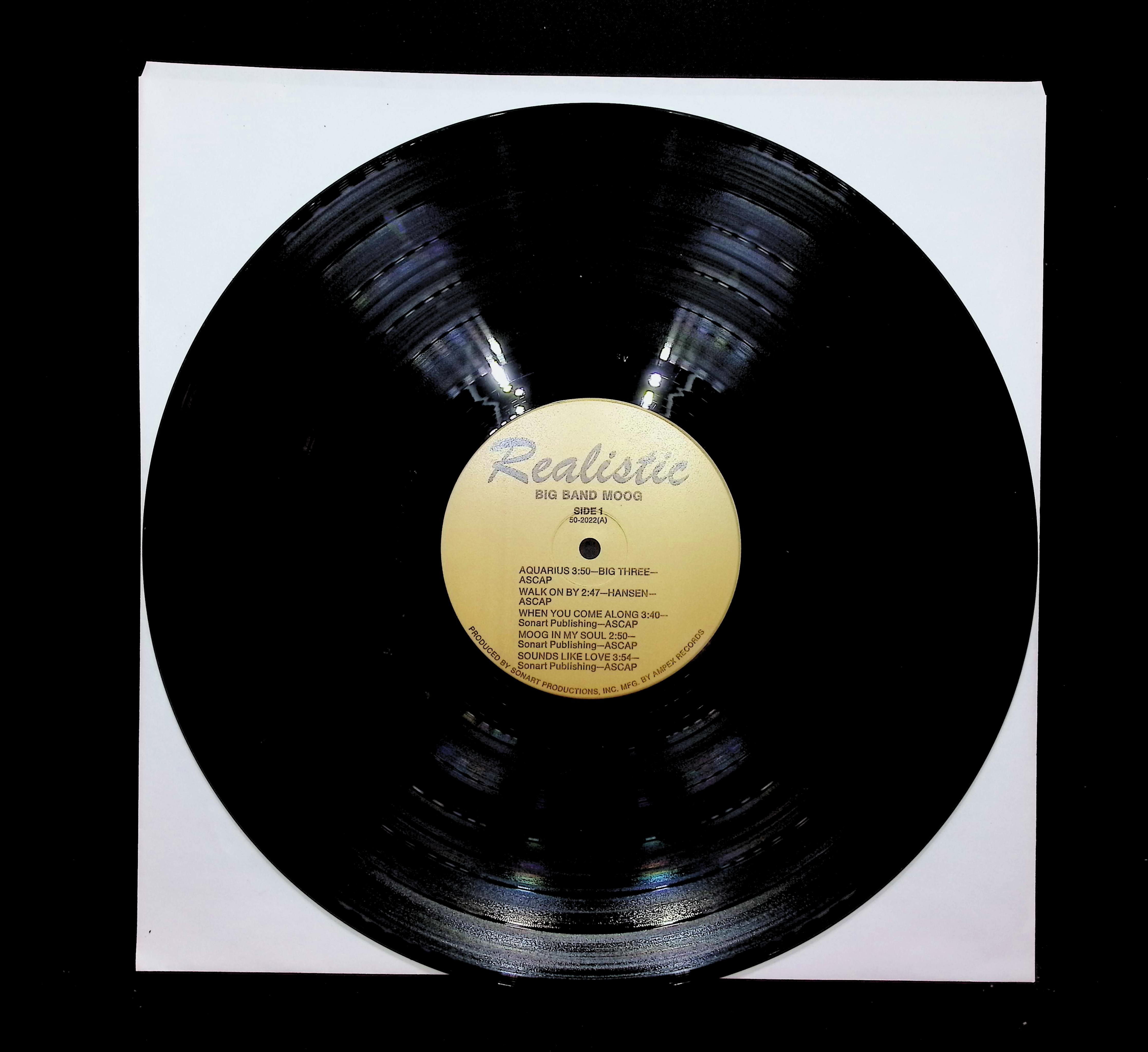 Keith Droste Big Band Moog 12" LP 1971 50-2022 Electronic — image 5