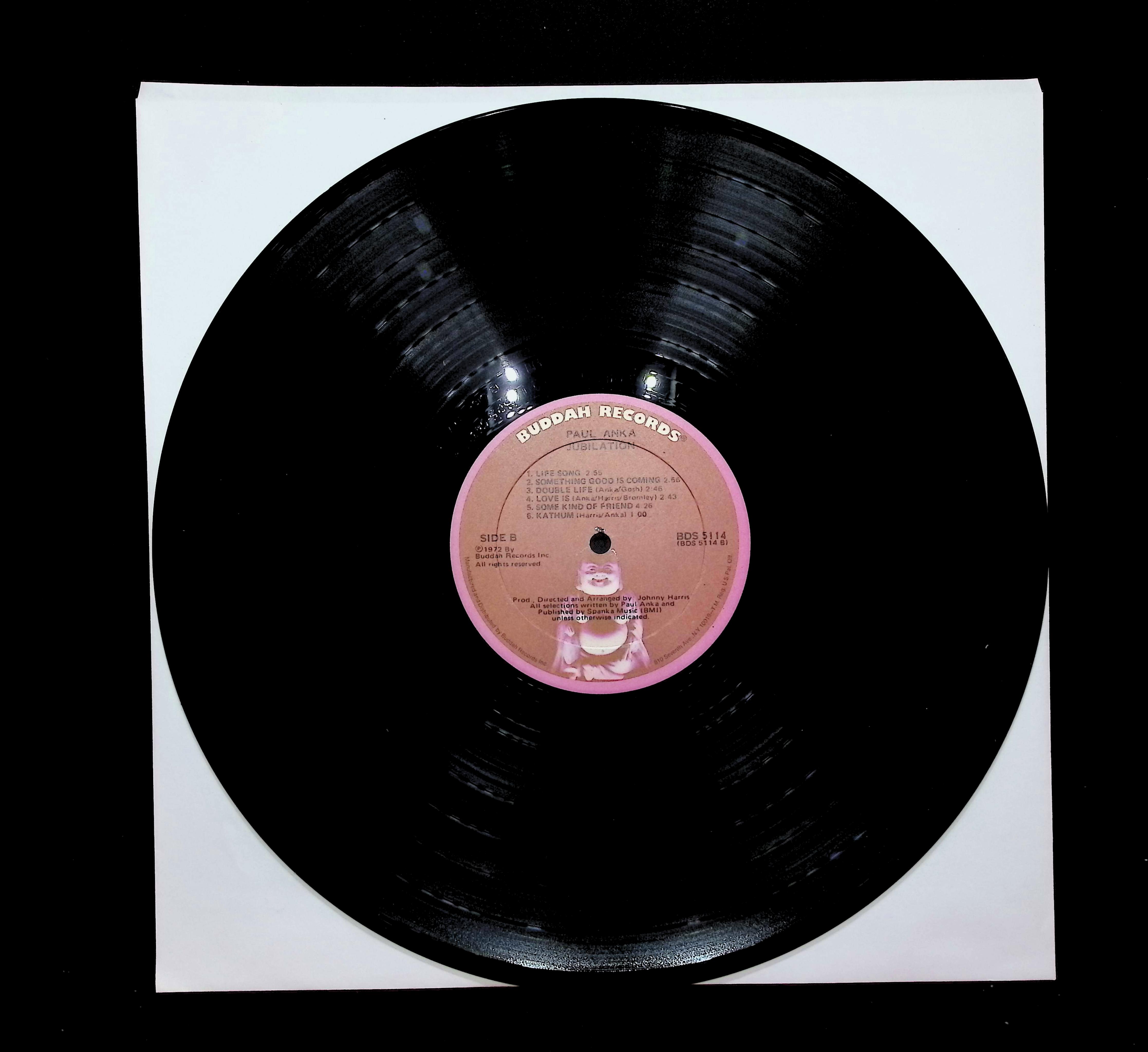 Paul Anka Jubilation 12" LP 1972 BDS 5114 Pop — image 5