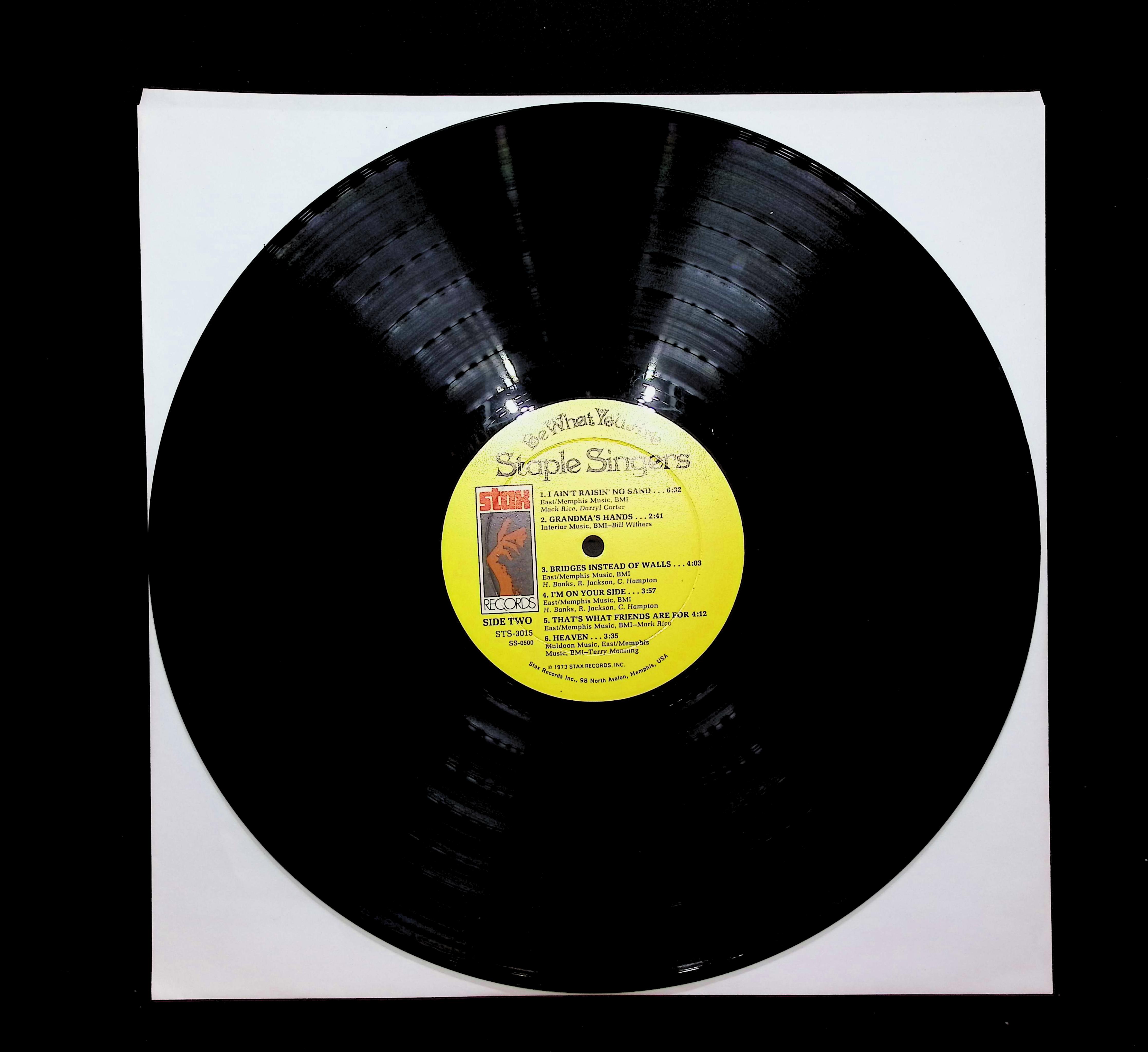 The Staple Singers Be What You Are 12" LP 1973 STS-3015 Funk / Soul — image 3