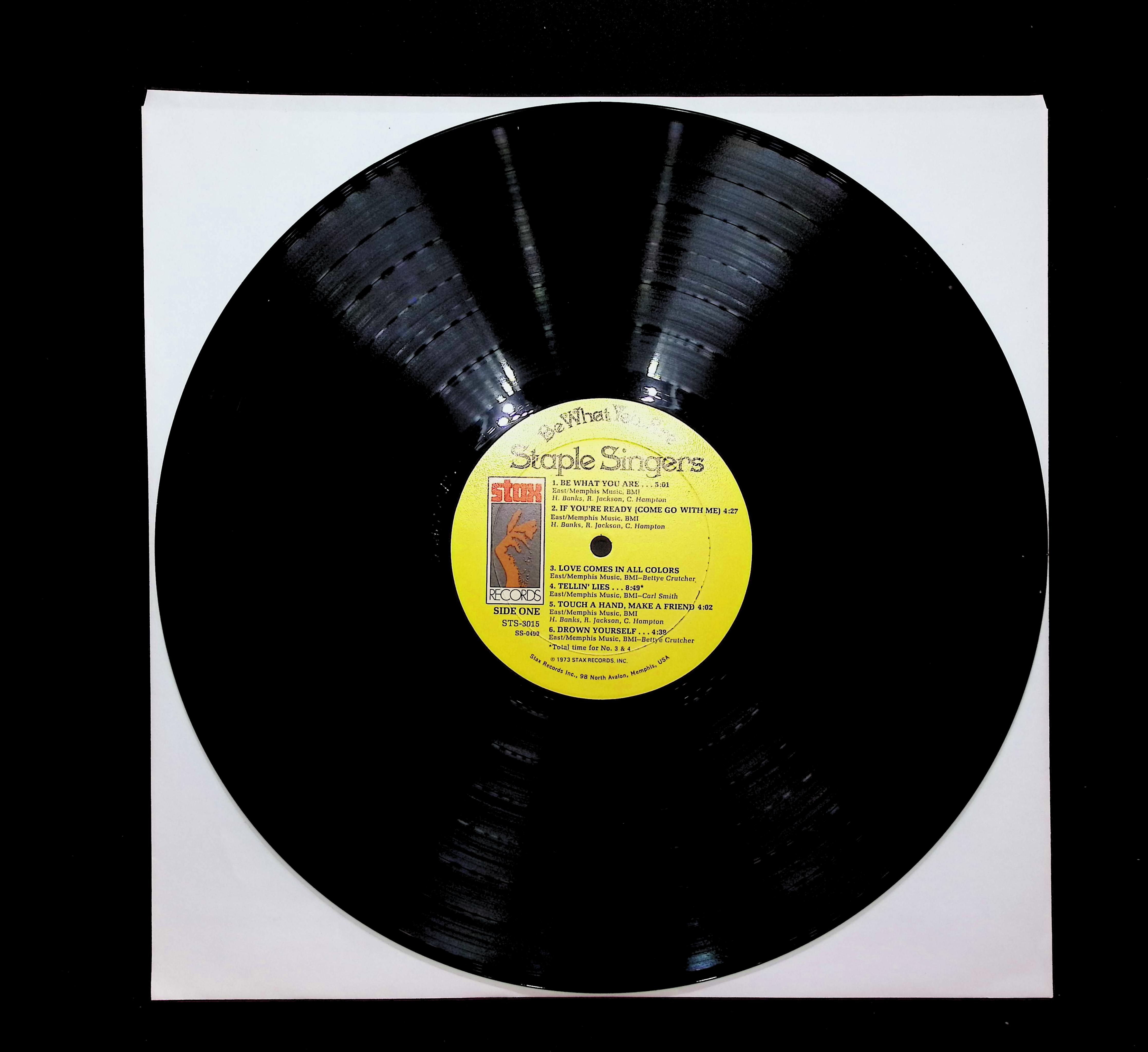 The Staple Singers Be What You Are 12" LP 1973 STS-3015 Funk / Soul — image 5