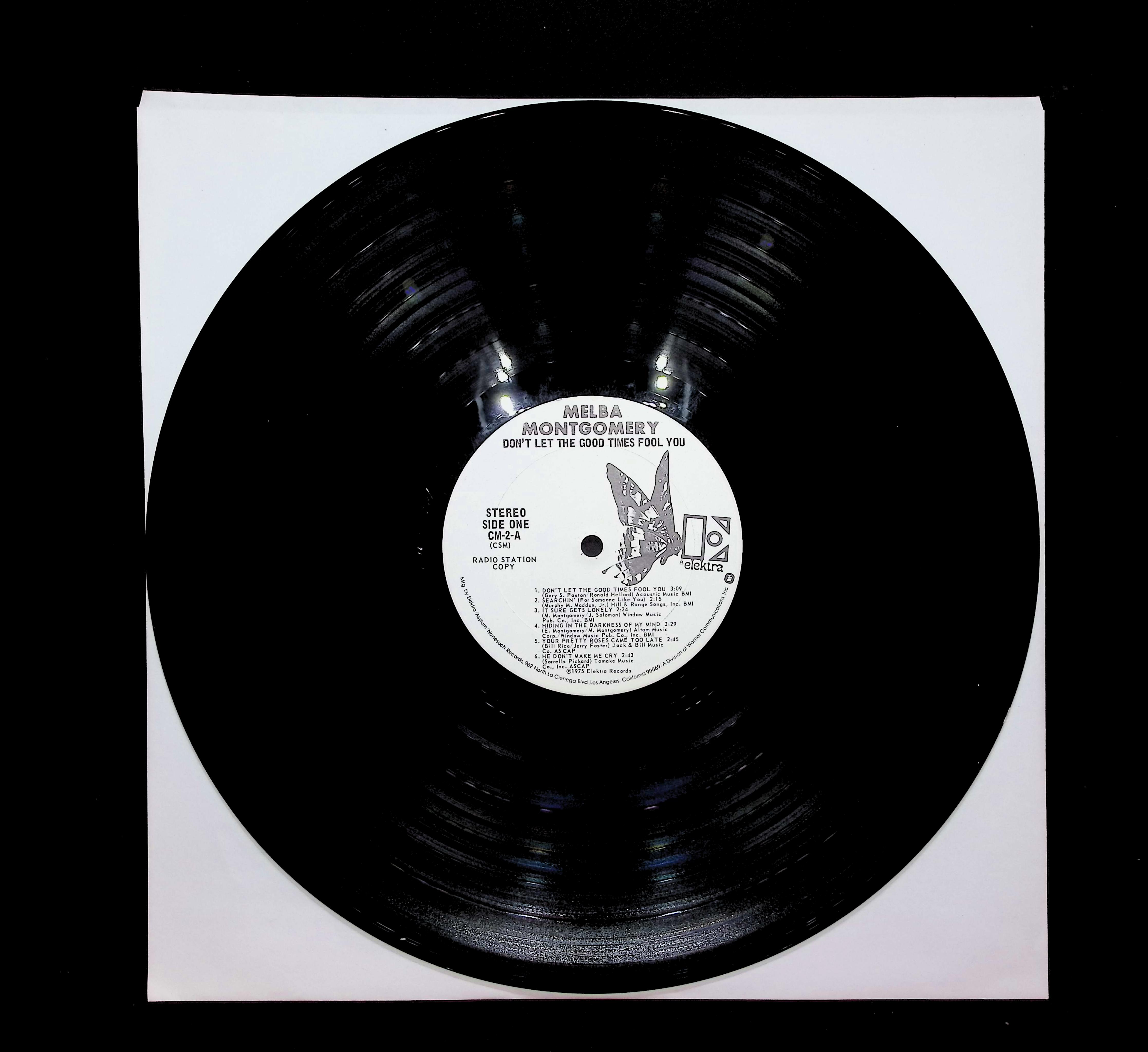 Melba Montgomery Don't Let The Good Times Fool You 12" LP 1975 CM 2 Folk, World, & Country — image 5