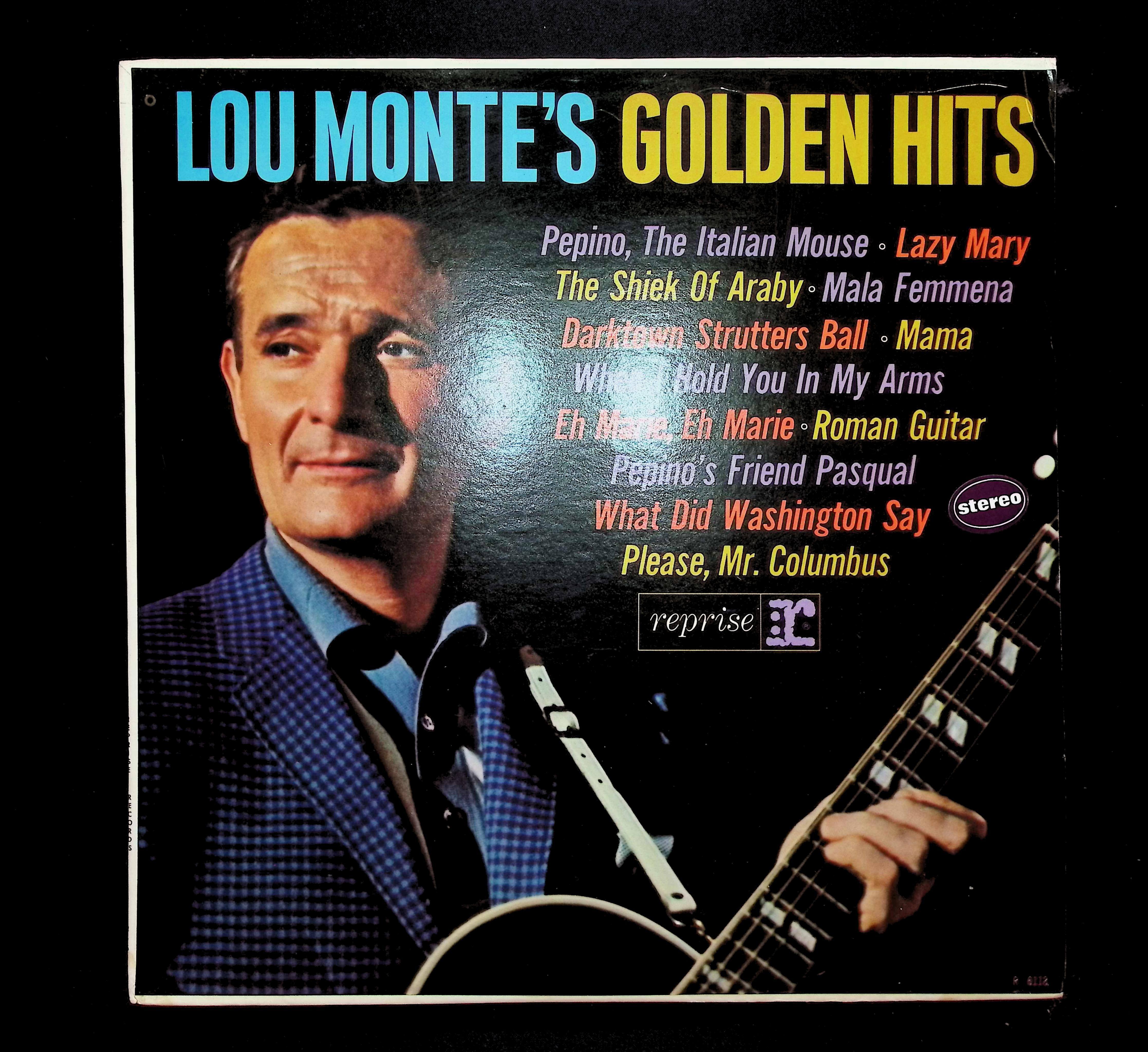 Lou Monte Lou Monte's Golden Hits 12" LP 1964 RS-6118 Pop