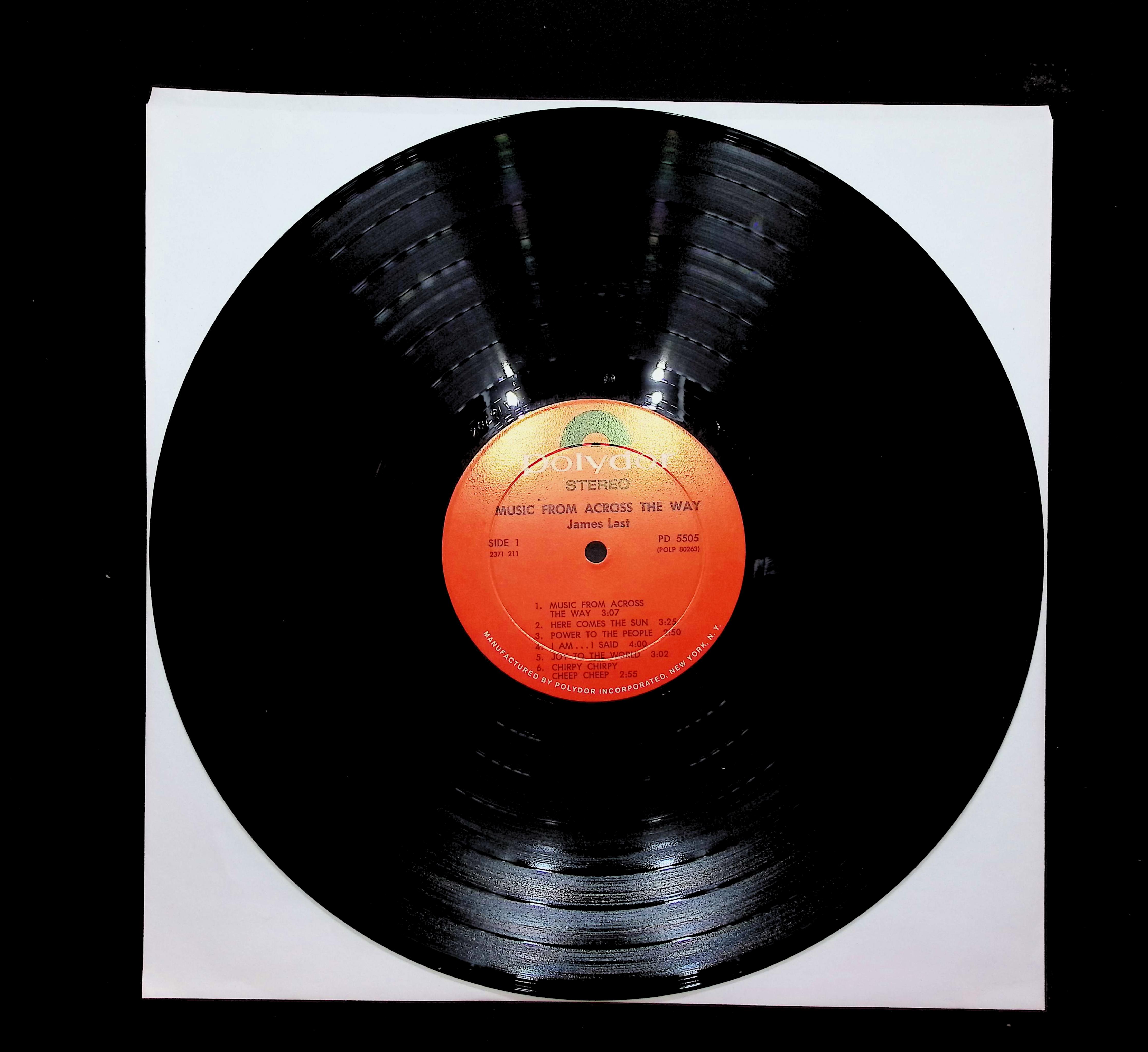 James Last Music From Across The Way 12" LP 1972 PD 5505 Pop — image 3