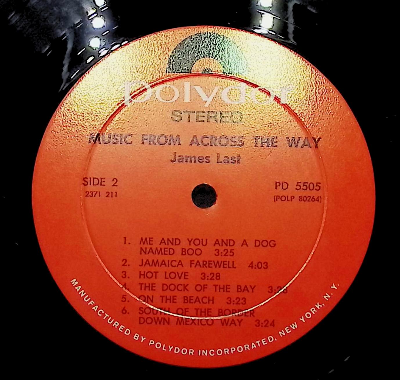 James Last Music From Across The Way 12" LP 1972 PD 5505 Pop — image 4