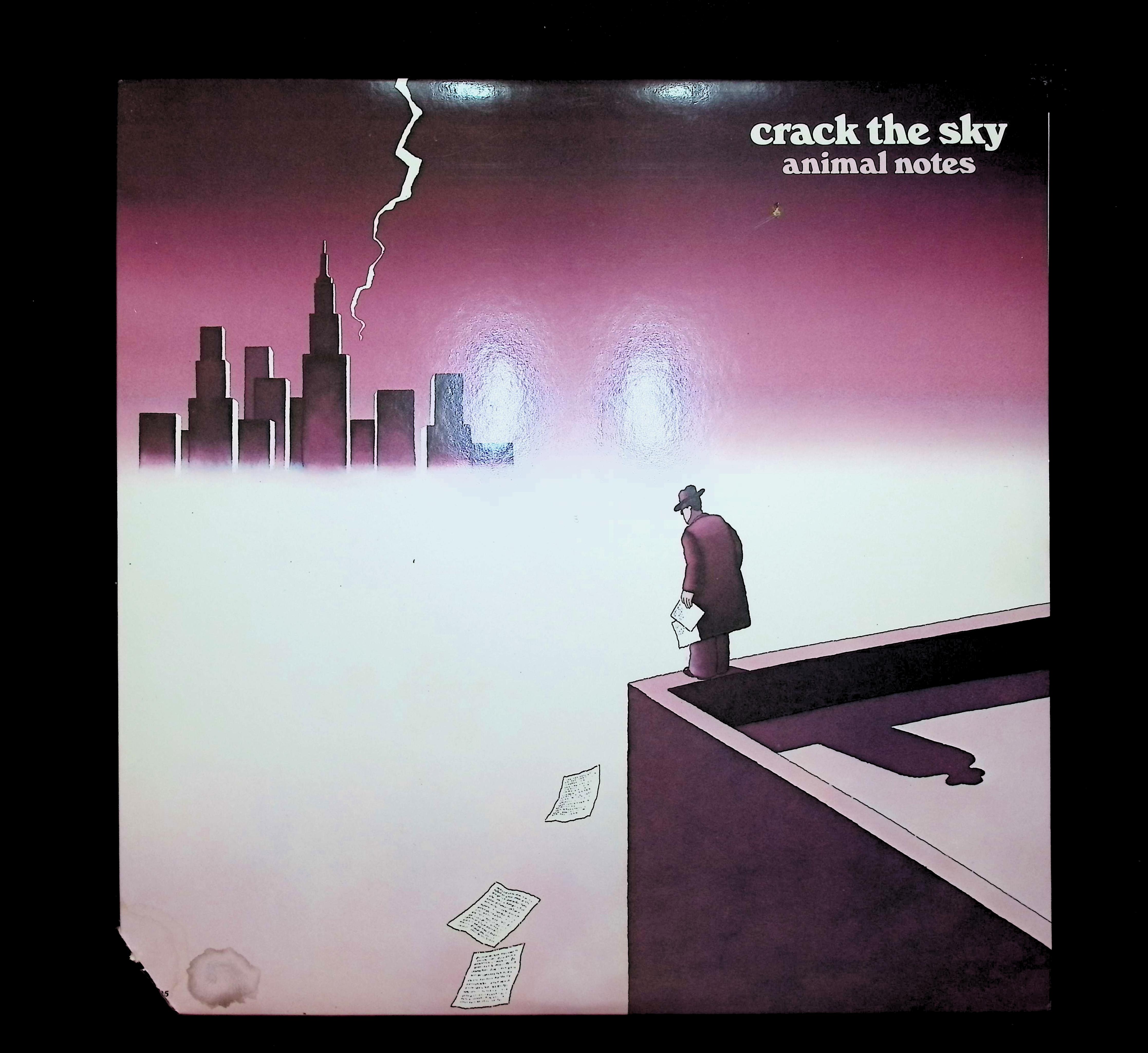 Crack The Sky Animal Notes 12" LP 1976 LS6005 Rock