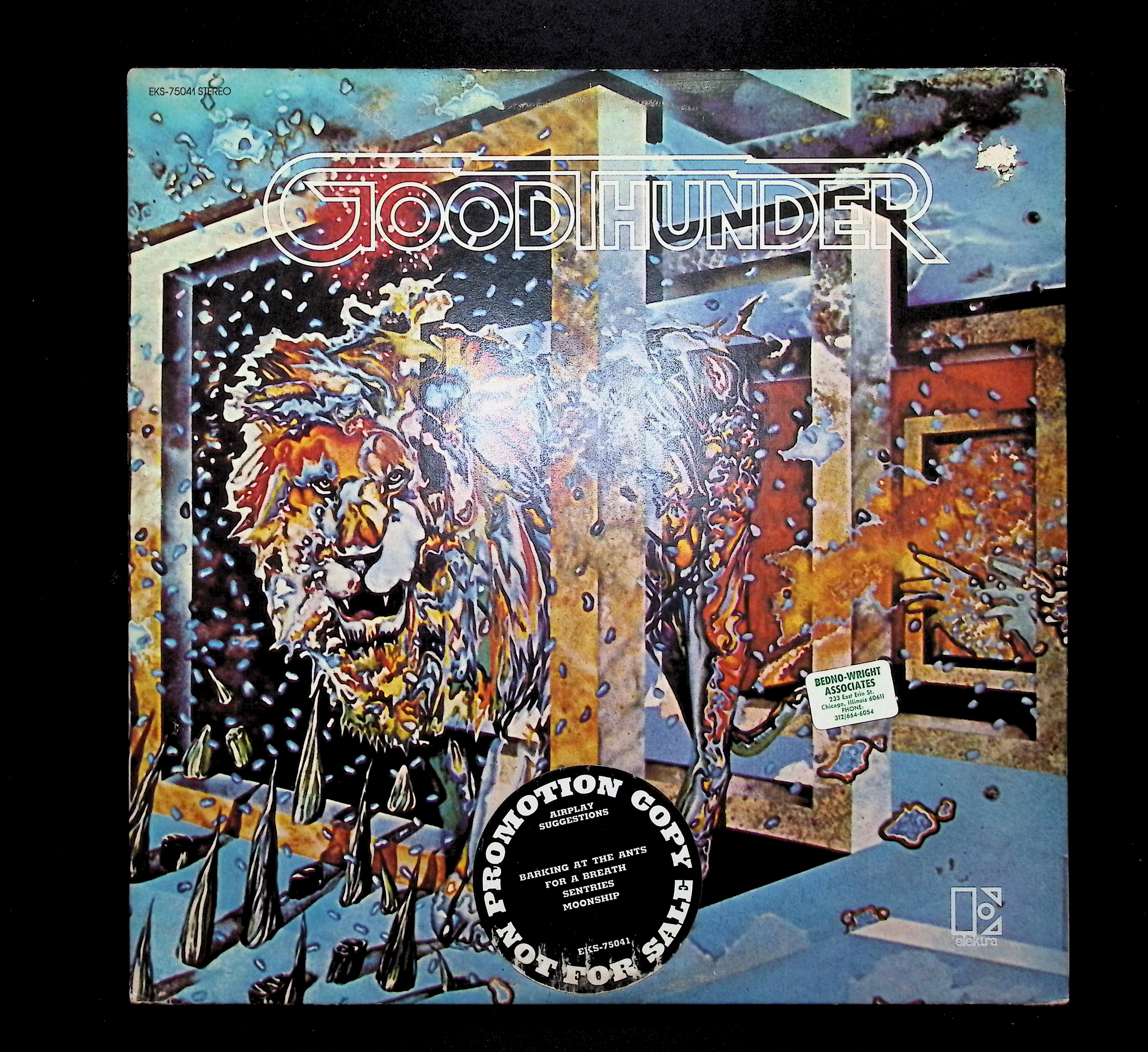 Goodthunder Goodthunder 12" LP 1972 EKS-75041 Rock
