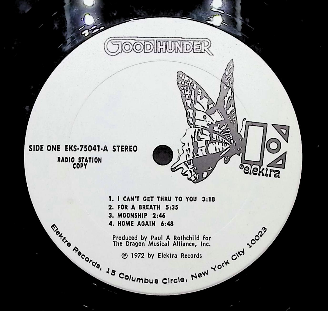 Goodthunder Goodthunder 12" LP 1972 EKS-75041 Rock — image 4
