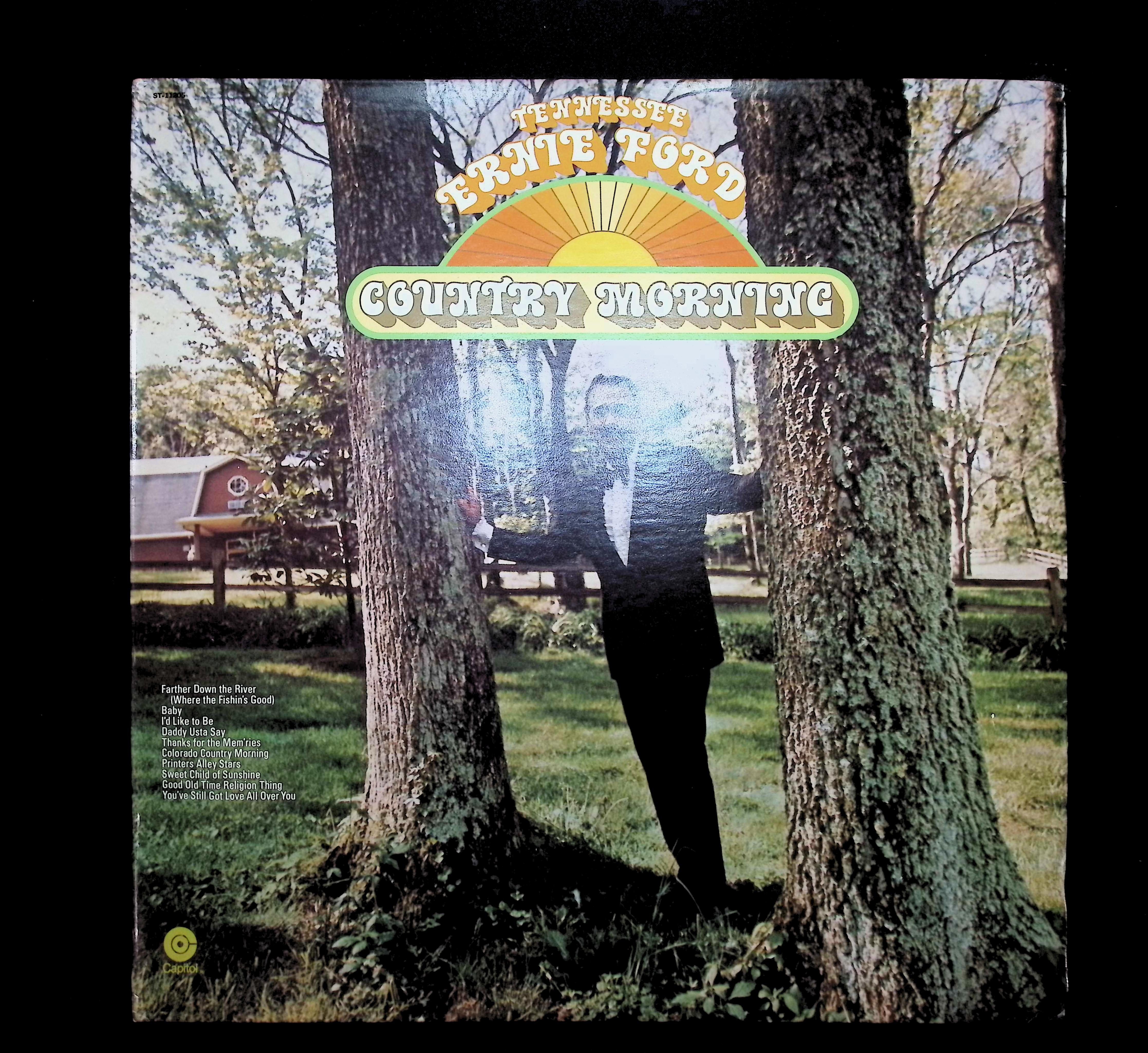 Tennessee Ernie Ford Country Morning 12" LP 0 ST-11205 Folk, World, & Country