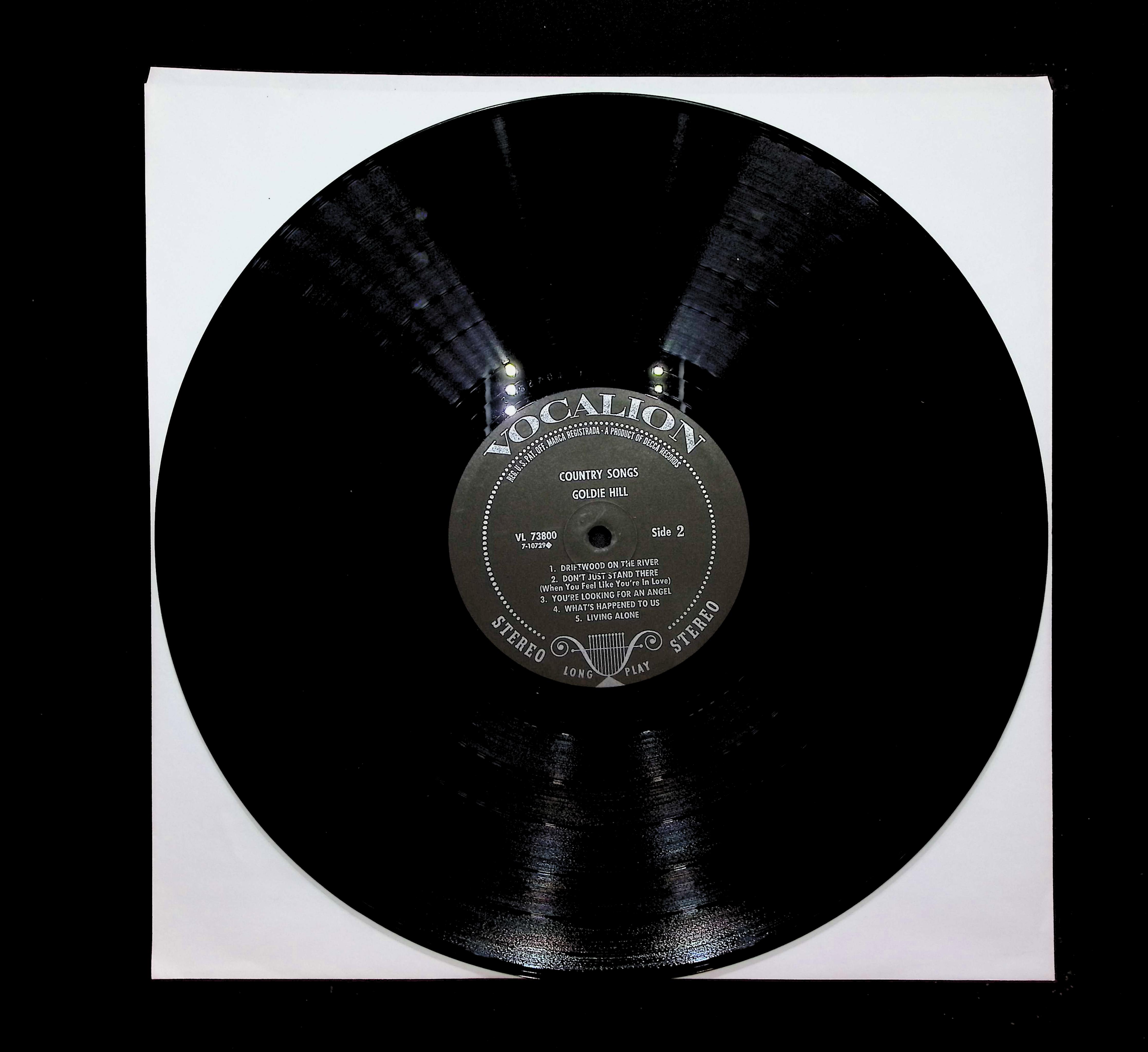 Goldie Hill Country Songs 12" LP 1967 VL 73800 Folk, World, & Country — image 5