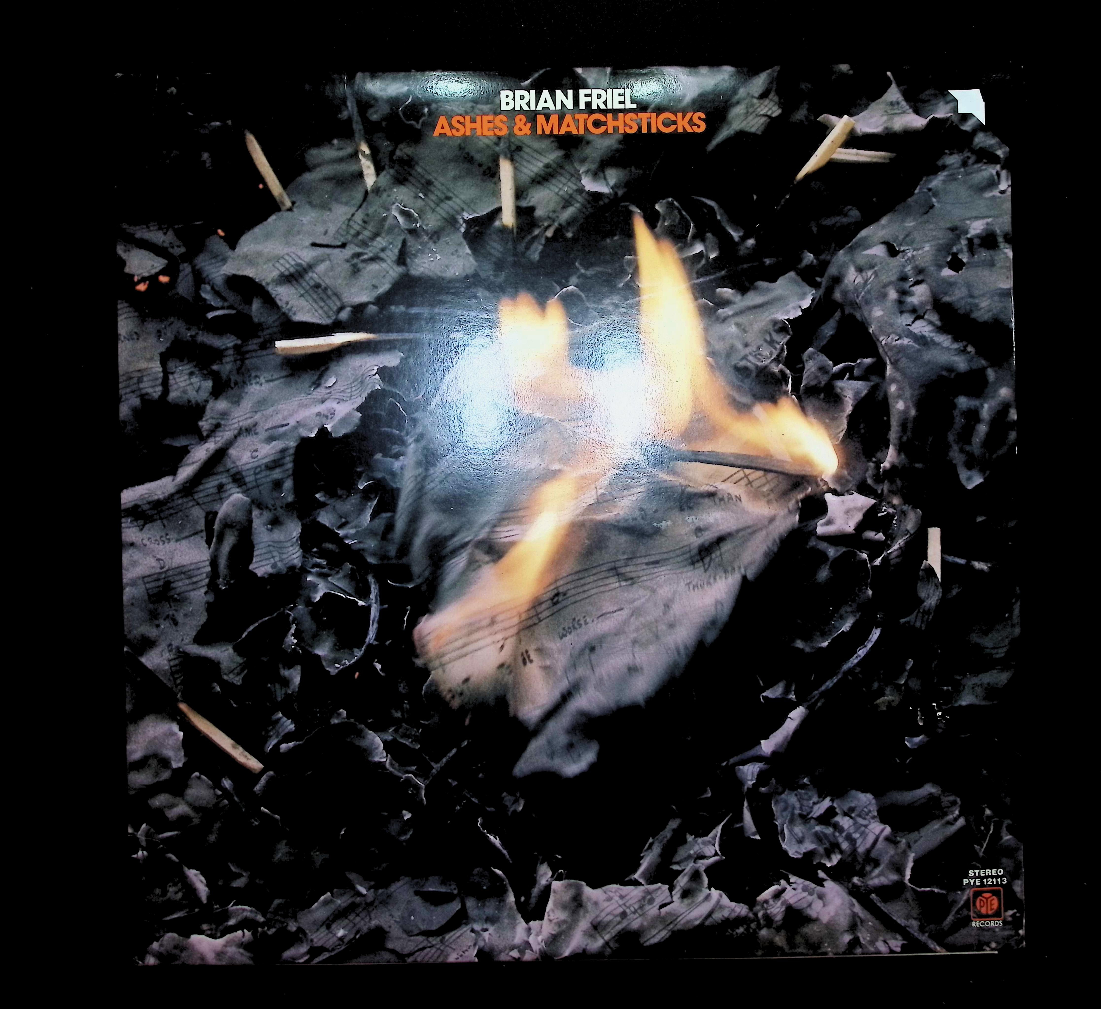 Brian Friel Ashes & Matchsticks 12" LP 1976 PYE 12113 Rock