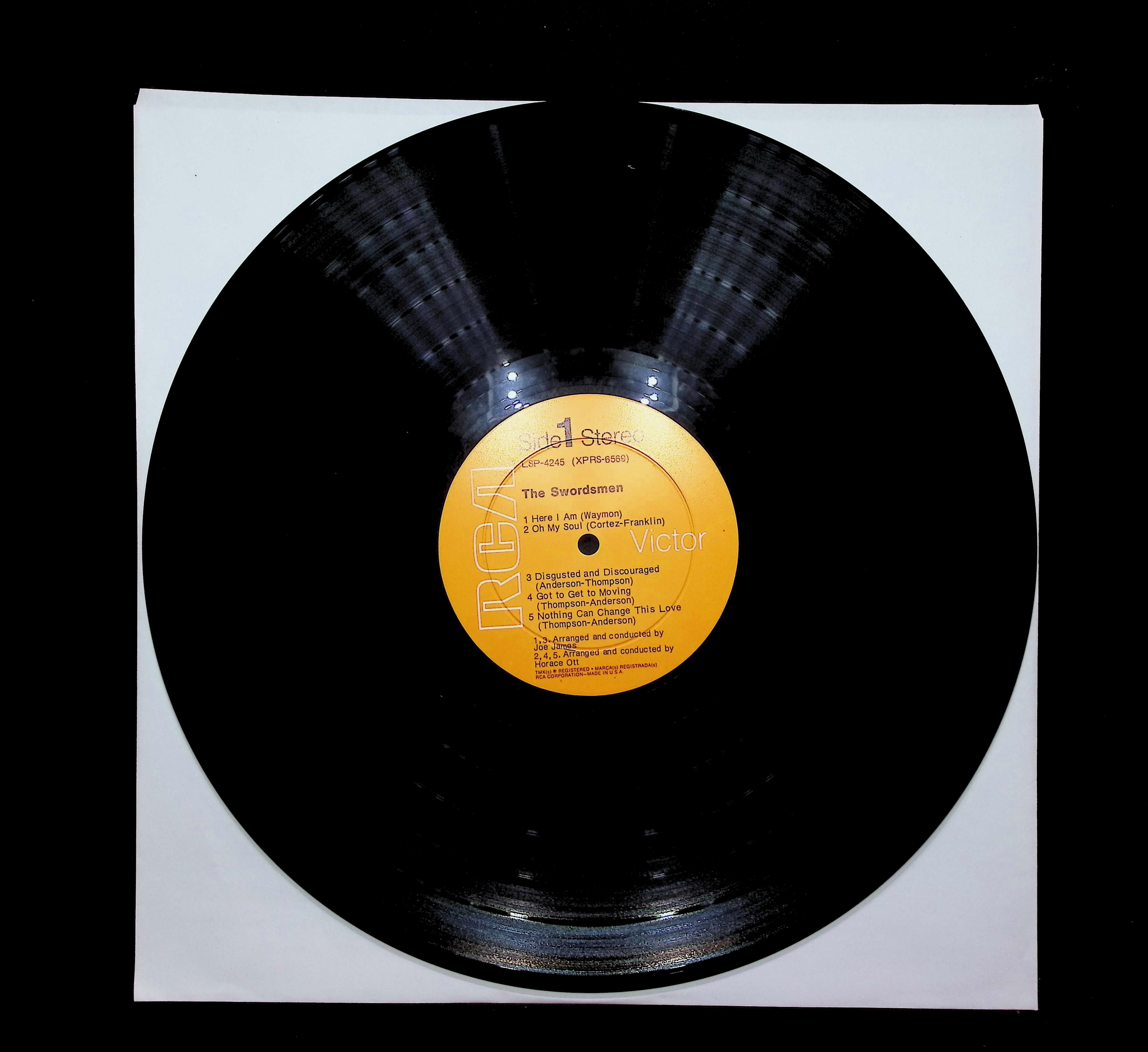 The Swordsmen The Swordsmen 12" LP 1969 LSP-4245 Funk / Soul — image 3