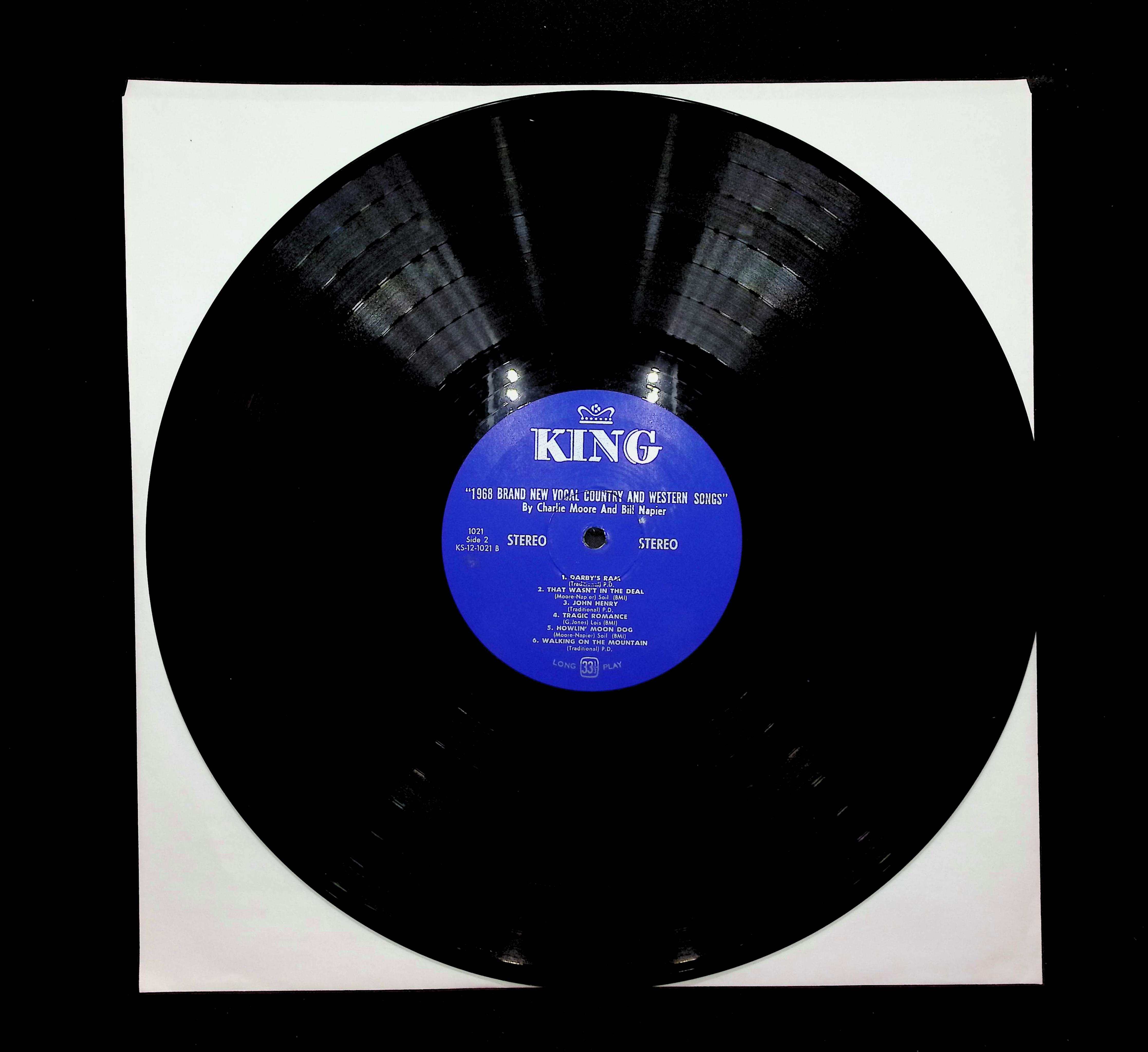 Moore & Napier 1968 Brand New Vocal Country And Western Songs 12" LP 1967 1021 Folk, World, & Country — image 5