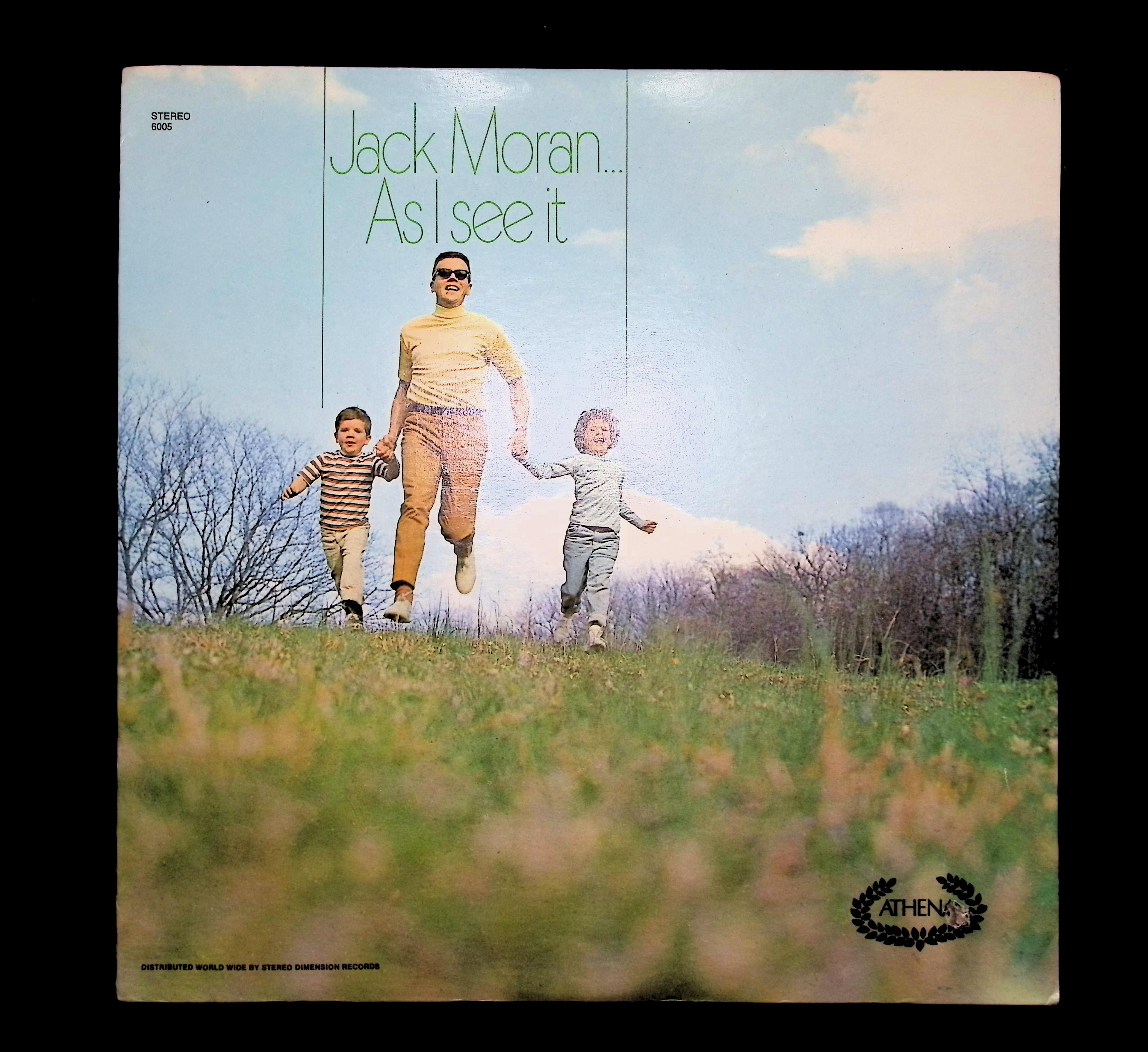 Jack Moran As I See It 12" LP 1970 6005 Folk, World, & Country