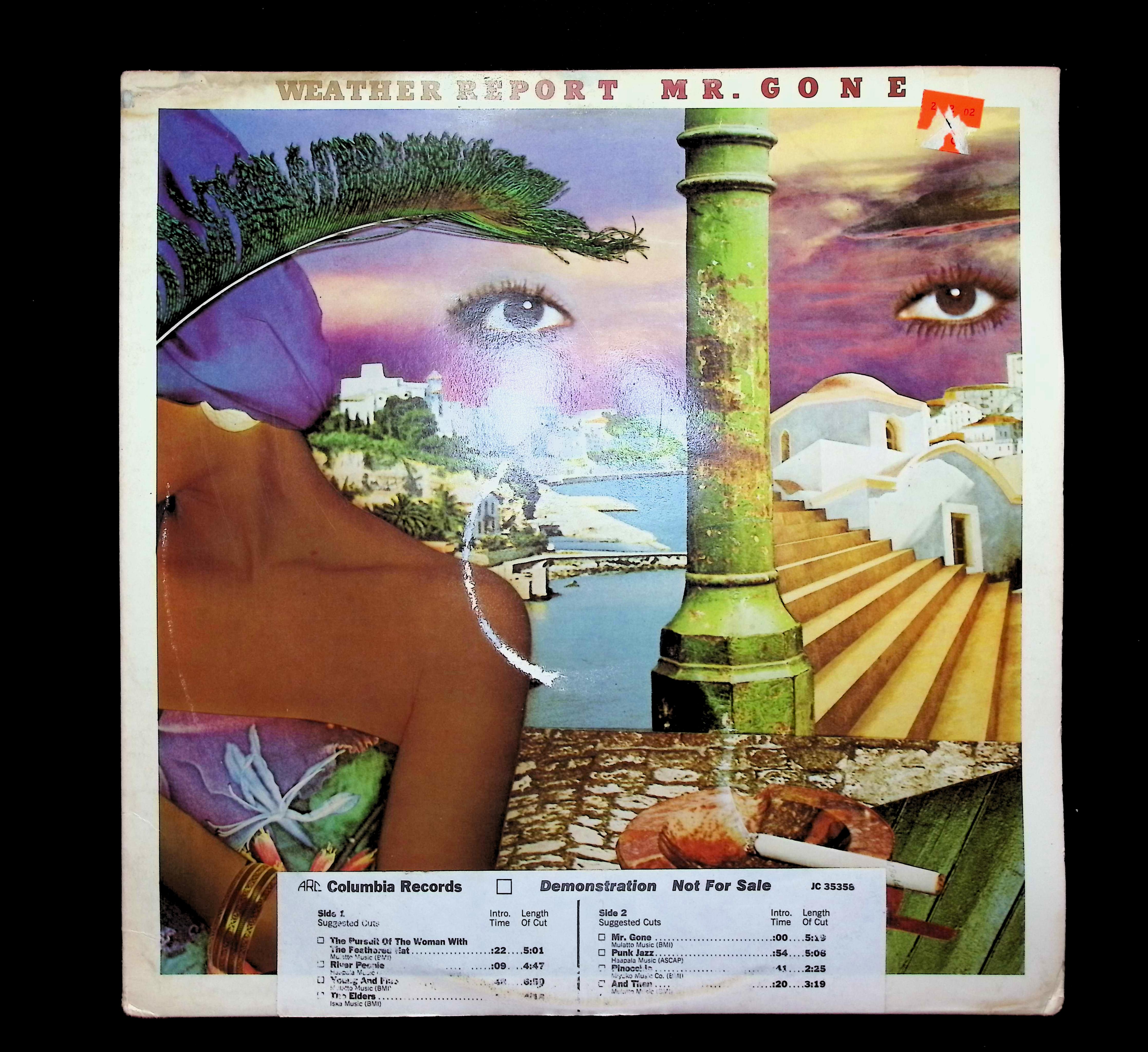 Weather Report Mr. Gone 12" LP 1978 JC 35358 Jazz