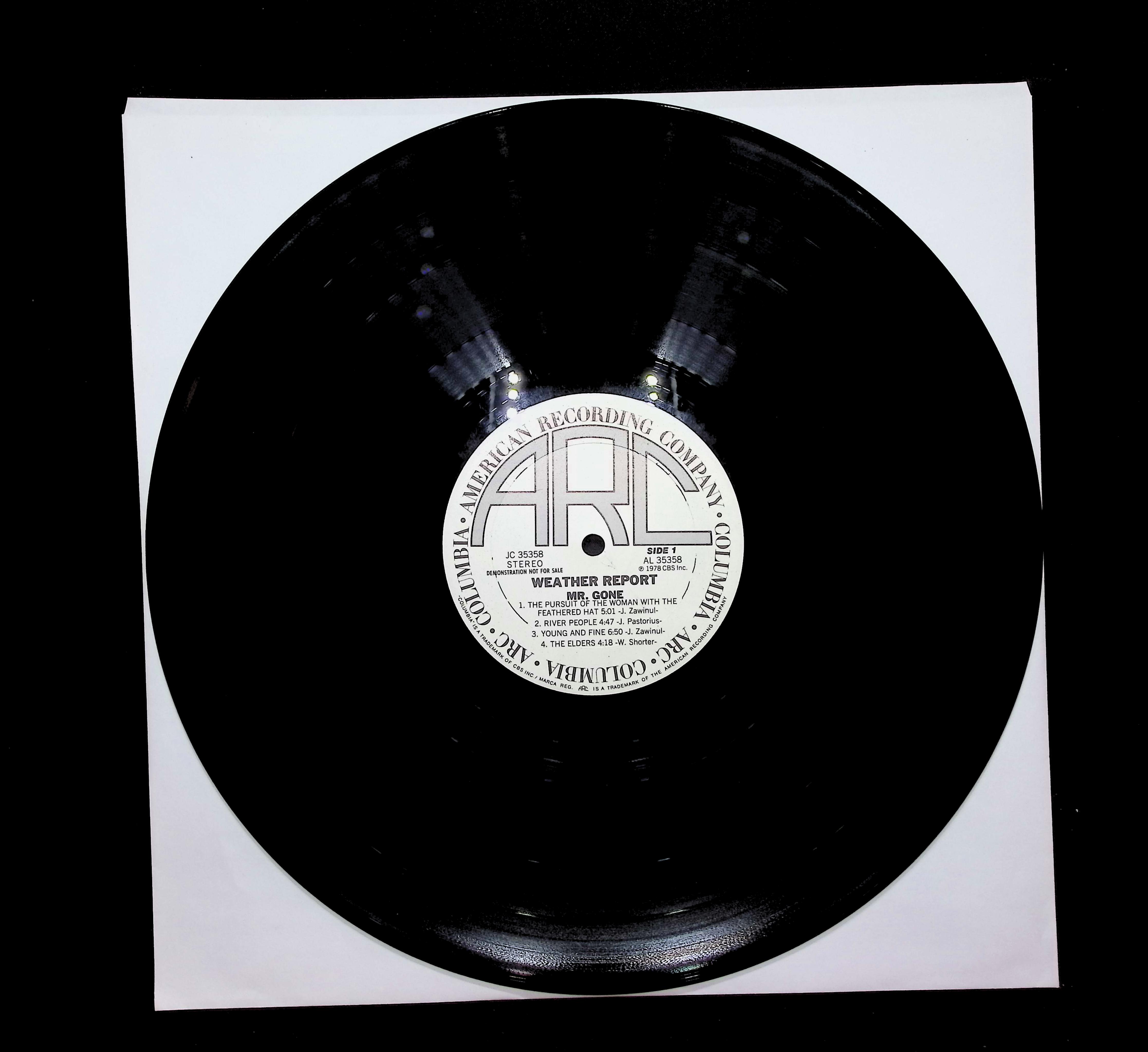 Weather Report Mr. Gone 12" LP 1978 JC 35358 Jazz — image 5