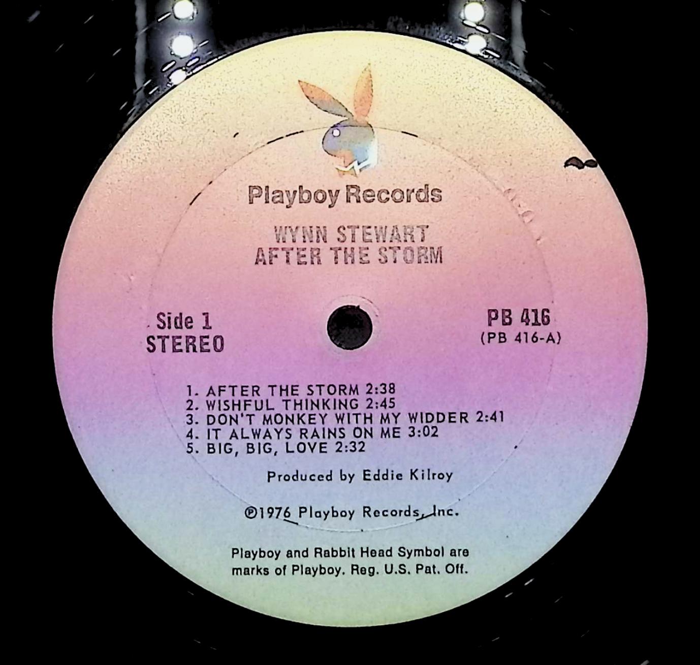 Wynn Stewart After The Storm 12" LP 1976 PB 416 Folk, World, & Country — image 2