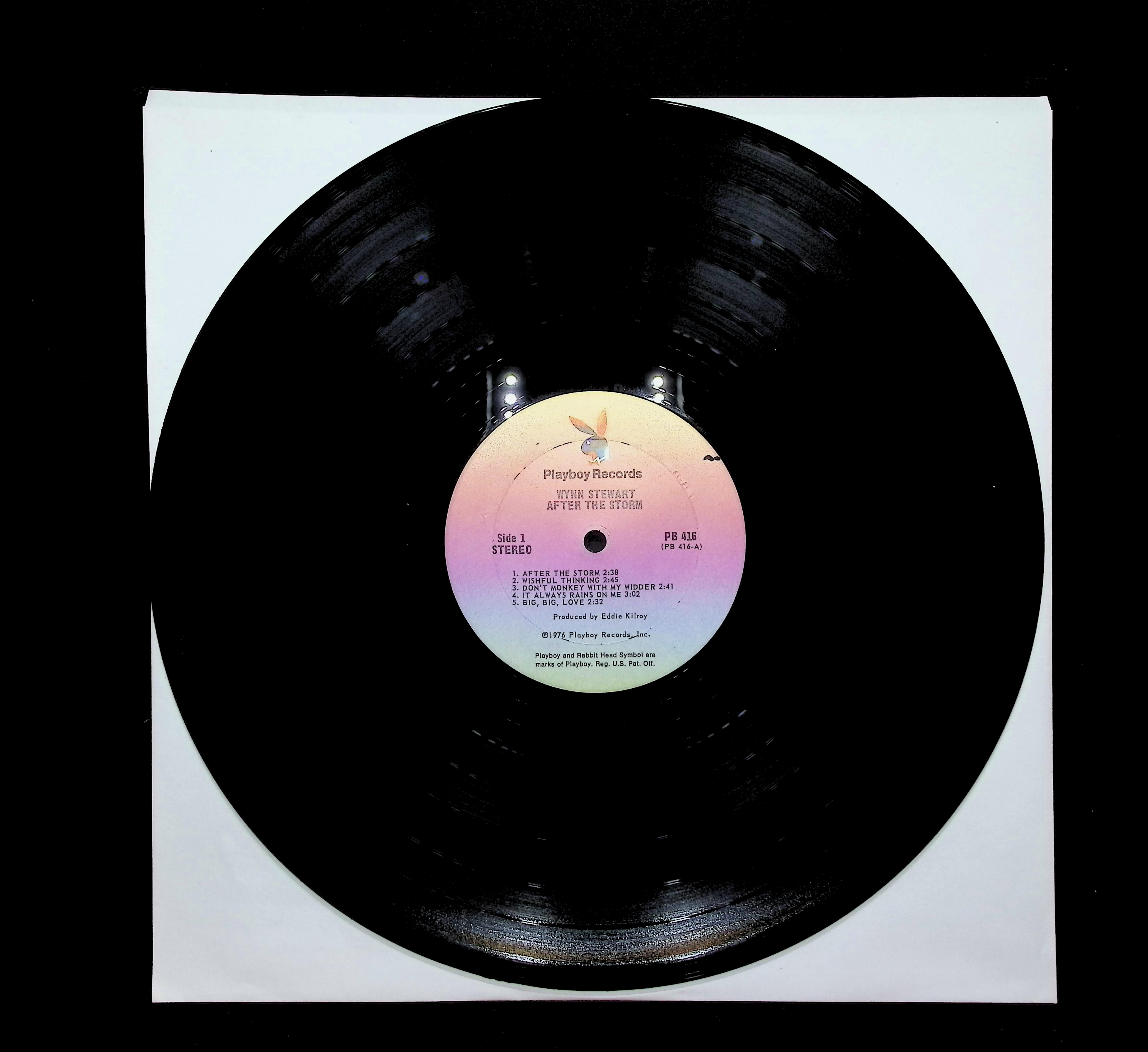 Wynn Stewart After The Storm 12" LP 1976 PB 416 Folk, World, & Country — image 3