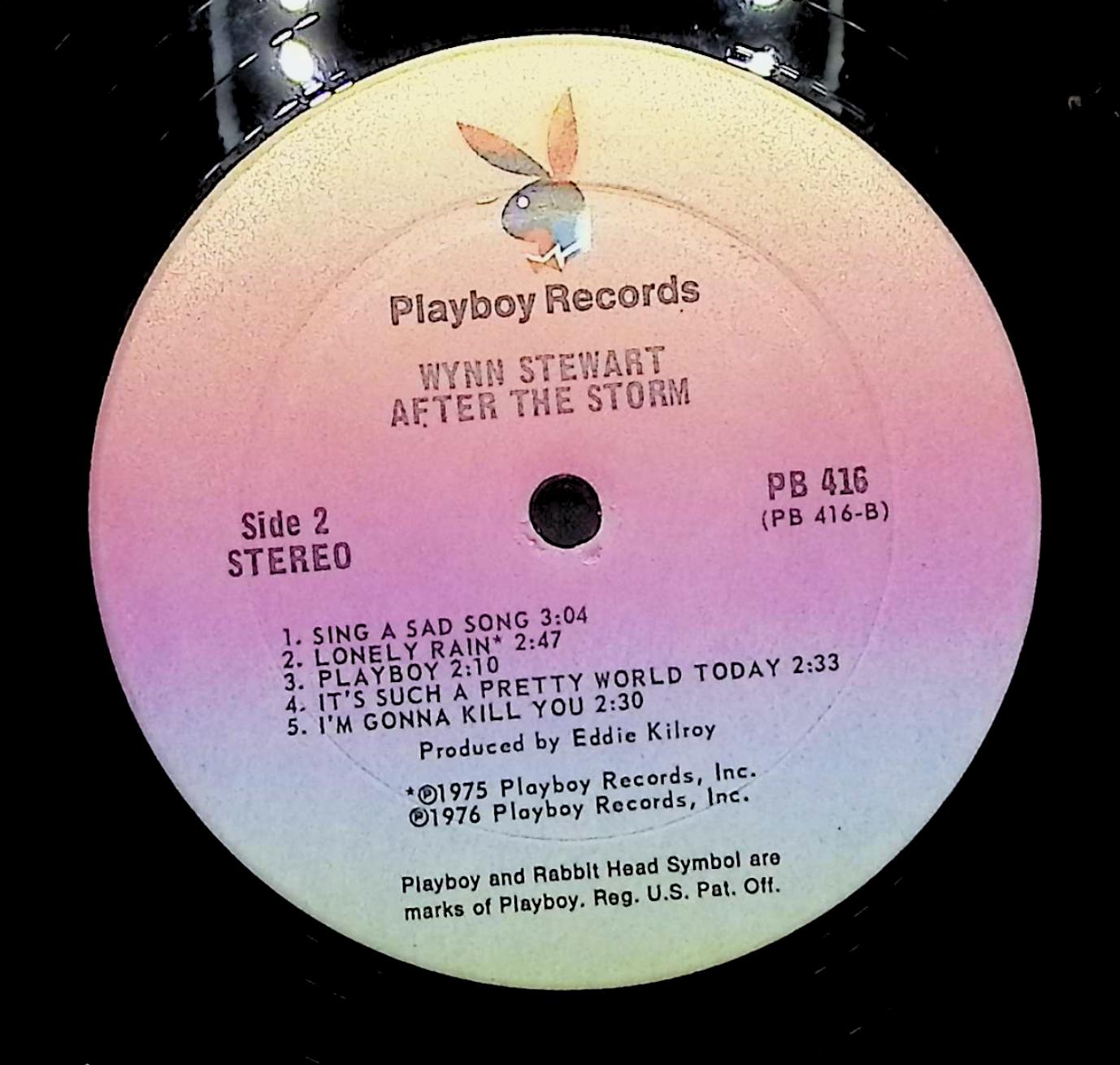Wynn Stewart After The Storm 12" LP 1976 PB 416 Folk, World, & Country — image 4