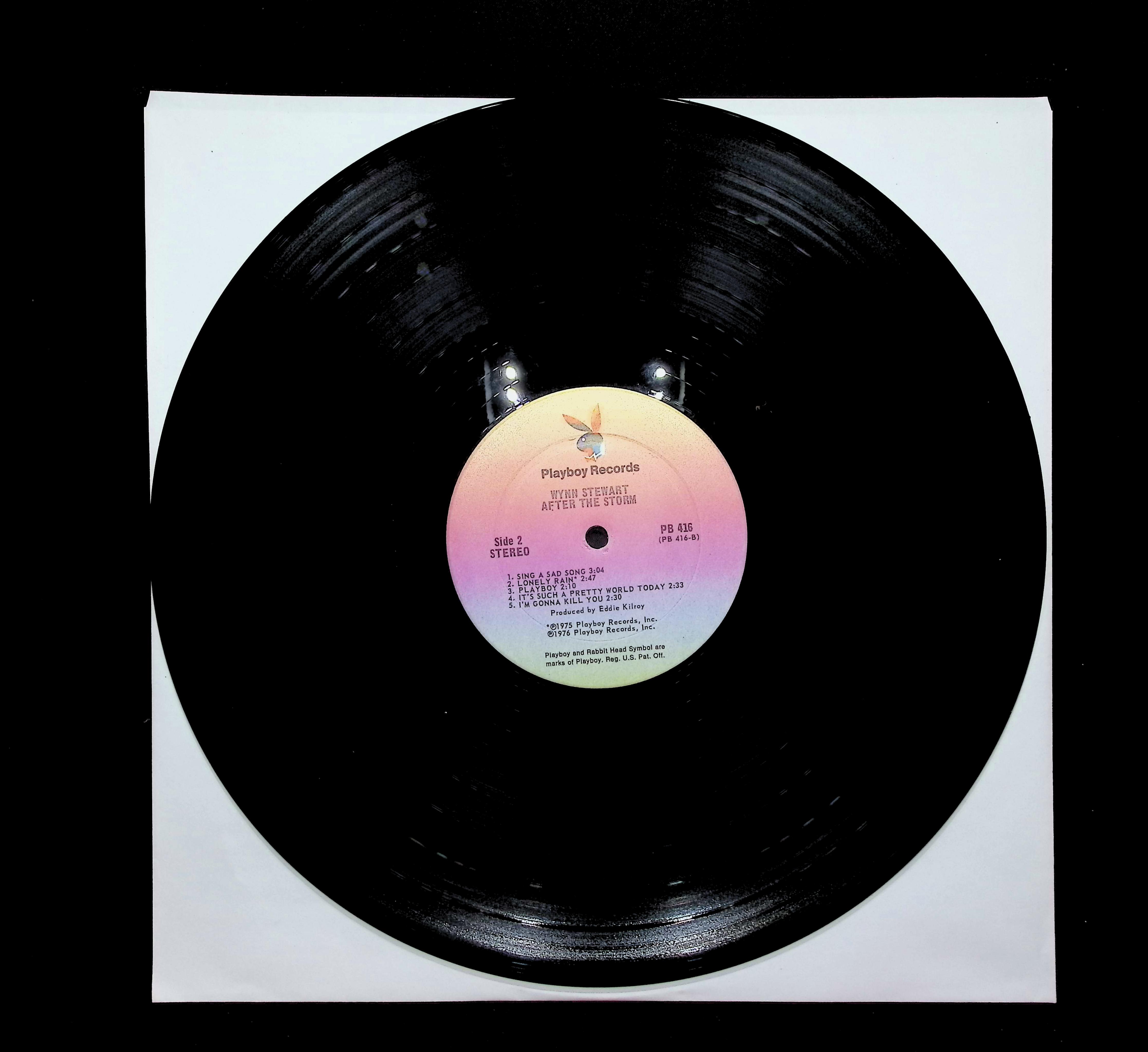 Wynn Stewart After The Storm 12" LP 1976 PB 416 Folk, World, & Country — image 5