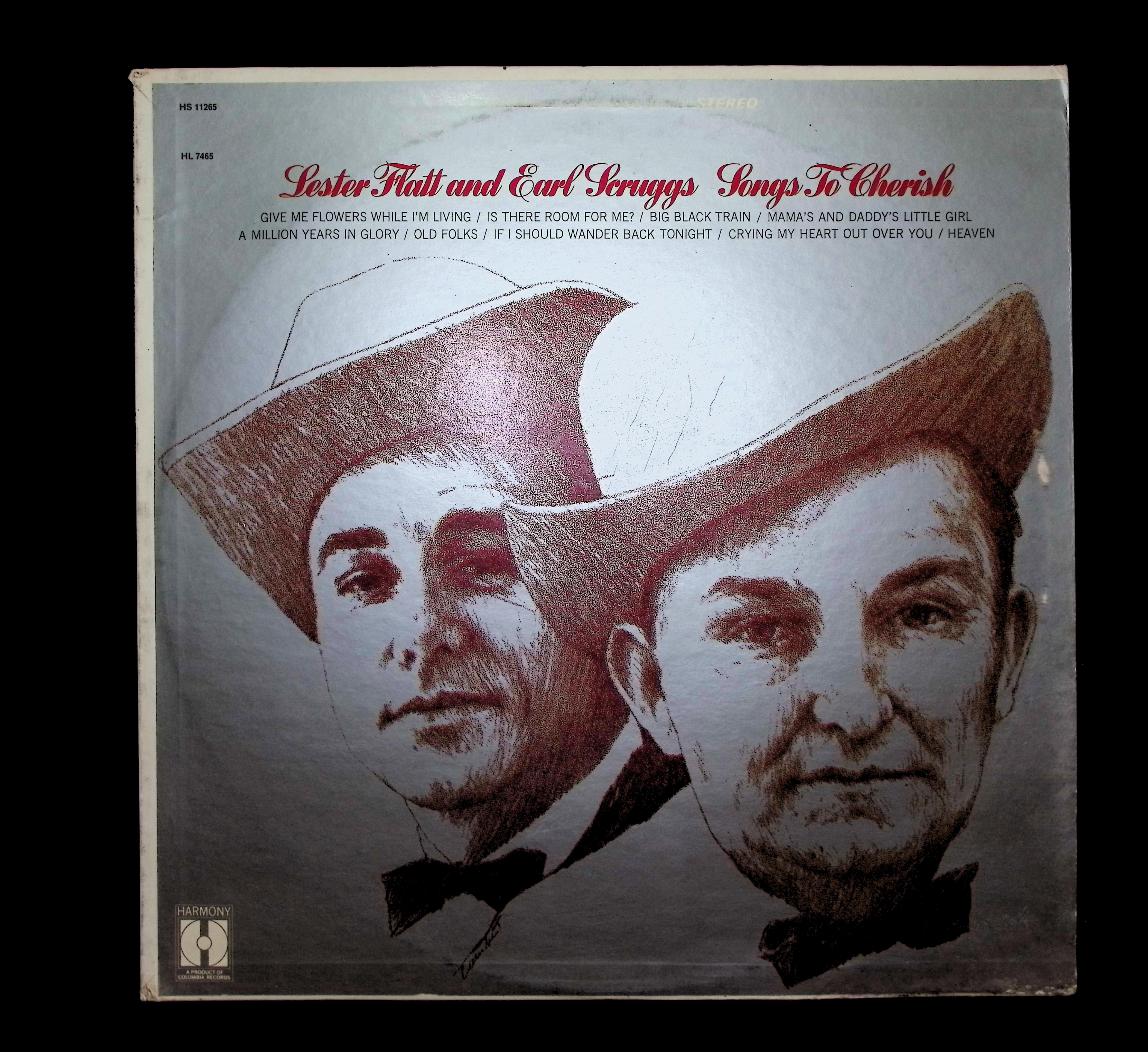 Lester Flatt And Earl Scruggs Songs To Cherish 12" LP 1968 HS 11265 Folk, World, & Country