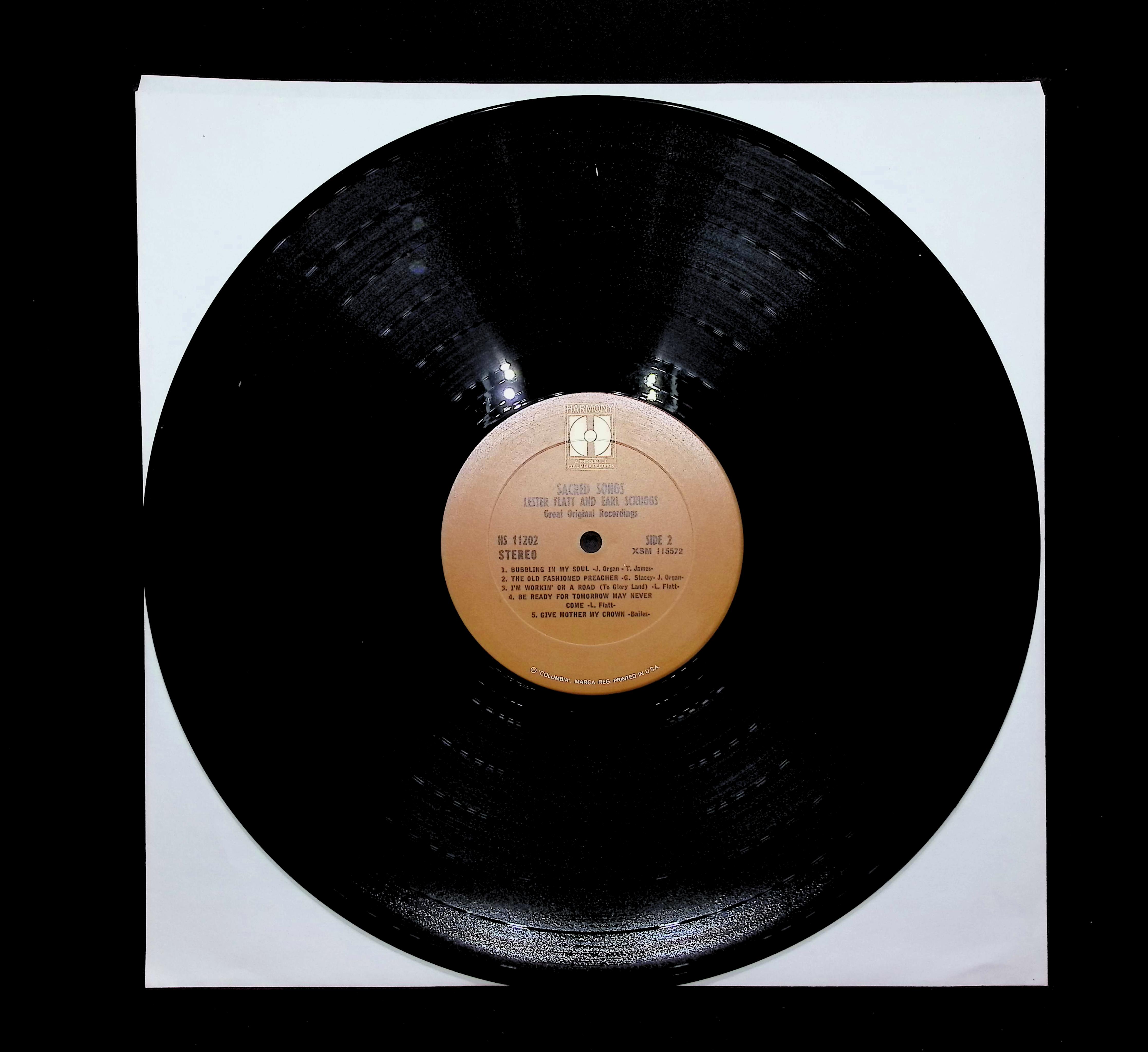 Flatt & Scruggs Sacred Songs 12" LP 0 Harmony (4) — image 5
