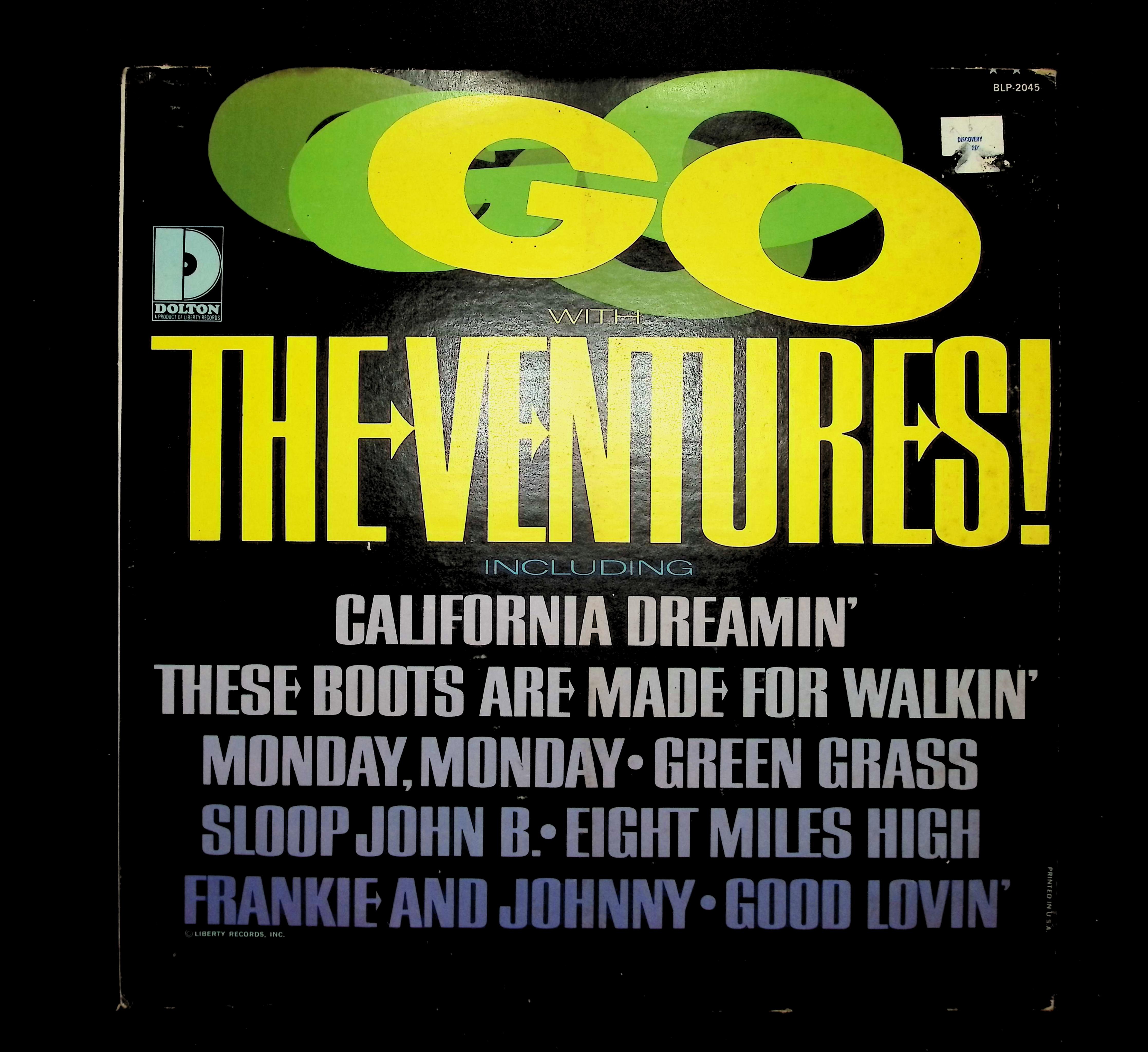 The Ventures Go With The Ventures 12" LP 1966 BLP-2045 Rock