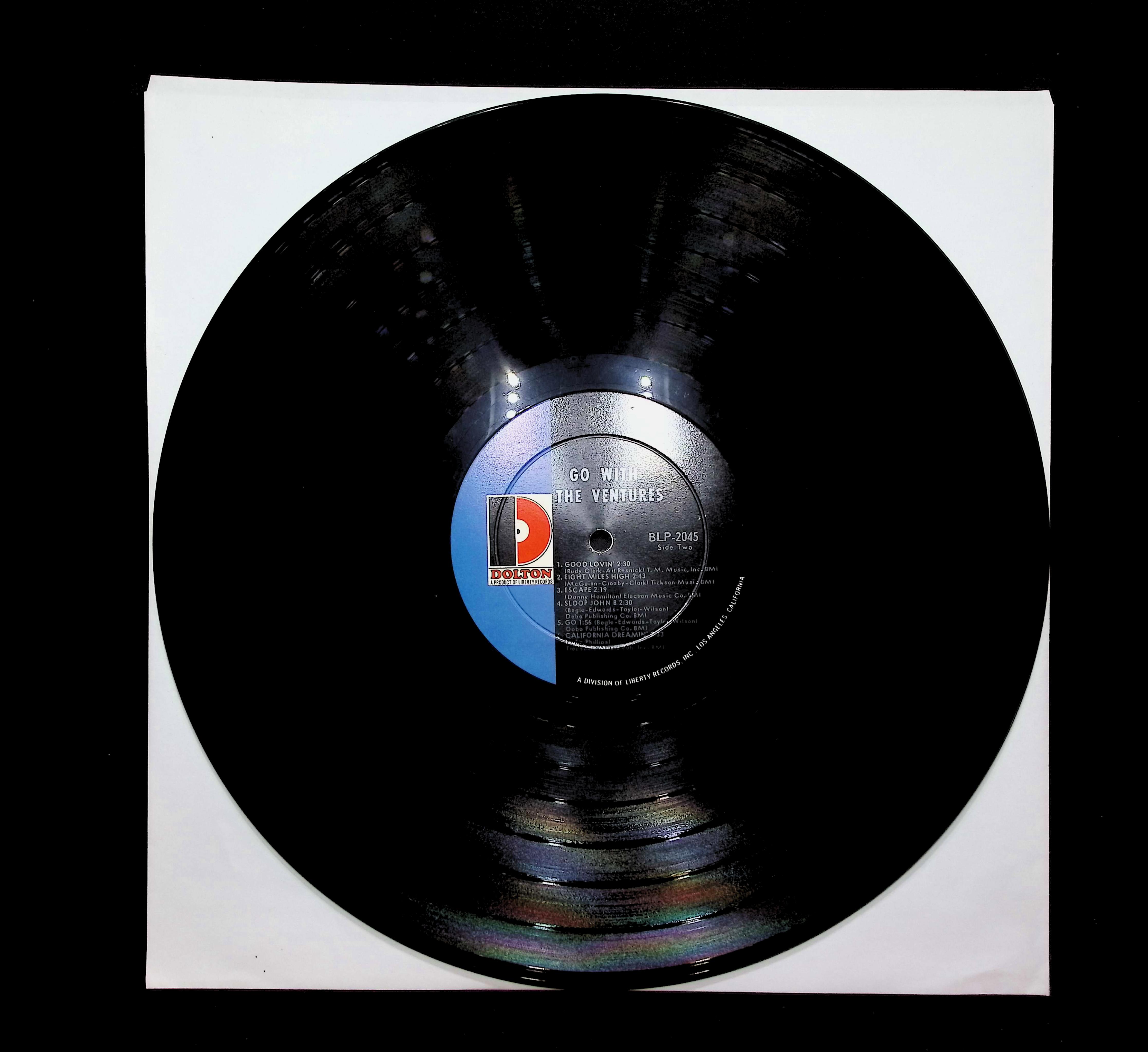 The Ventures Go With The Ventures 12" LP 1966 BLP-2045 Rock — image 3
