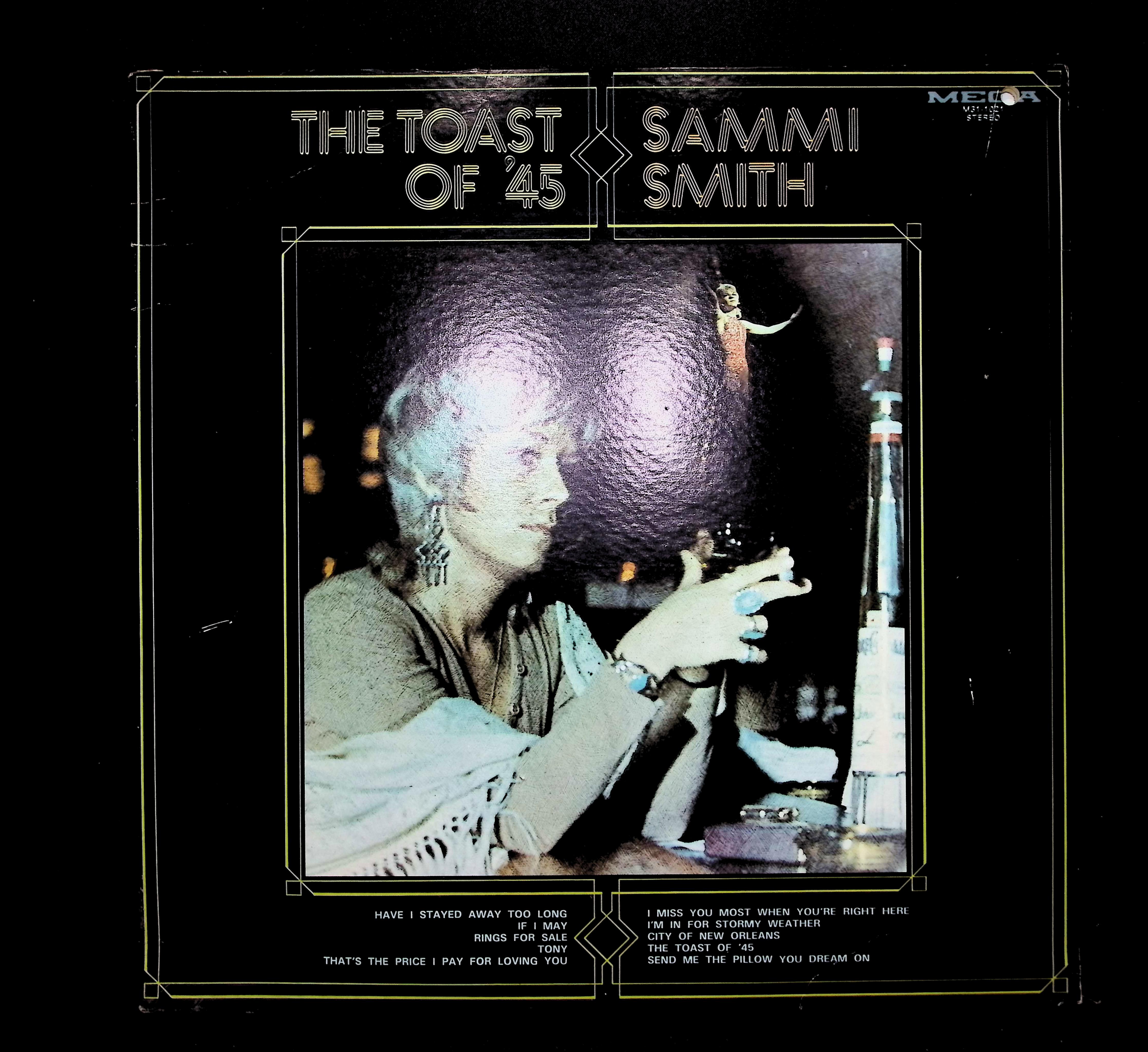 Sammi Smith The Toast Of '45 12" LP 1973 M31-1021 Folk, World, & Country