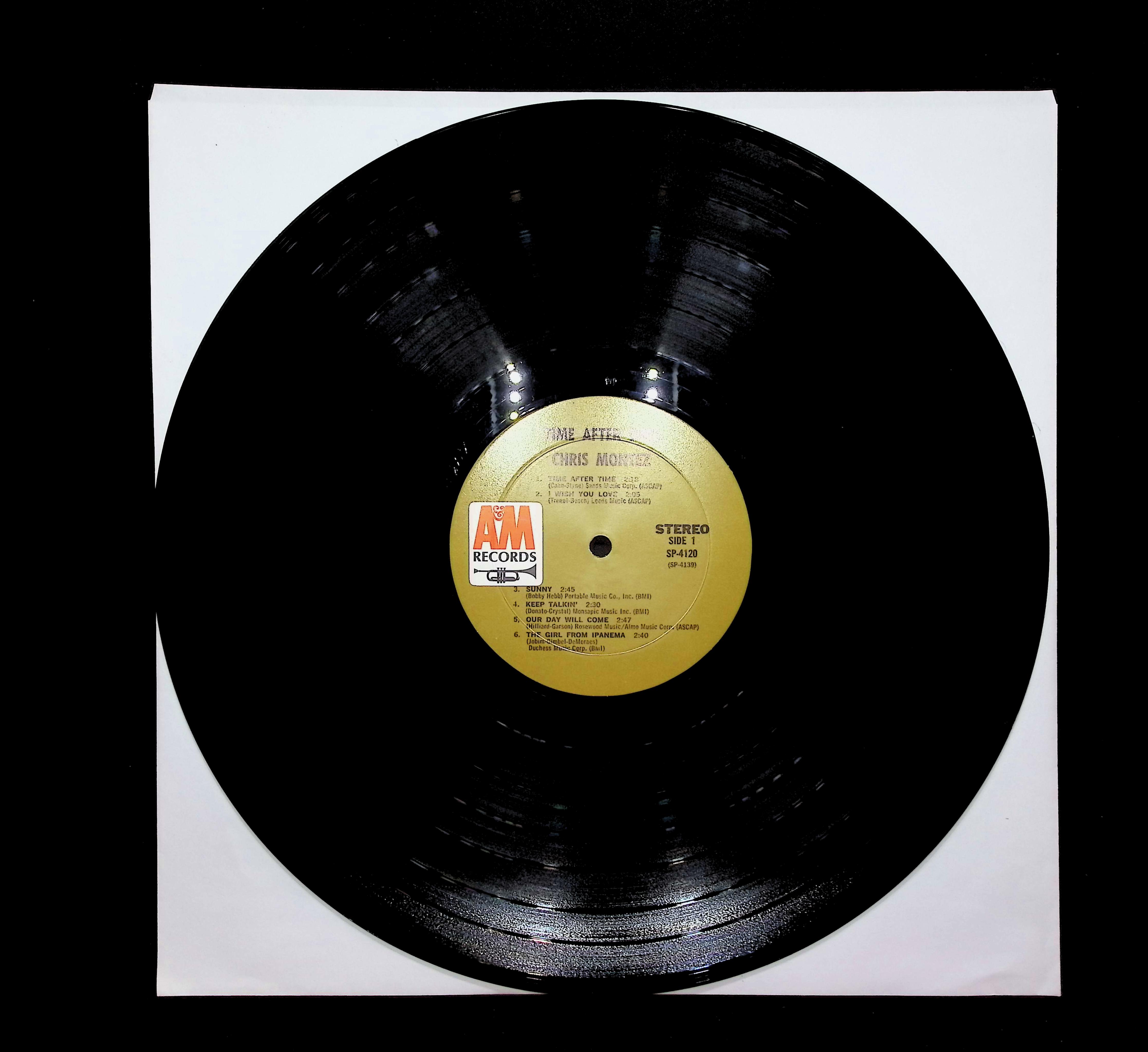 Chris Montez Time After Time 12" LP 1966 A&M SP 4120 Jazz — image 3