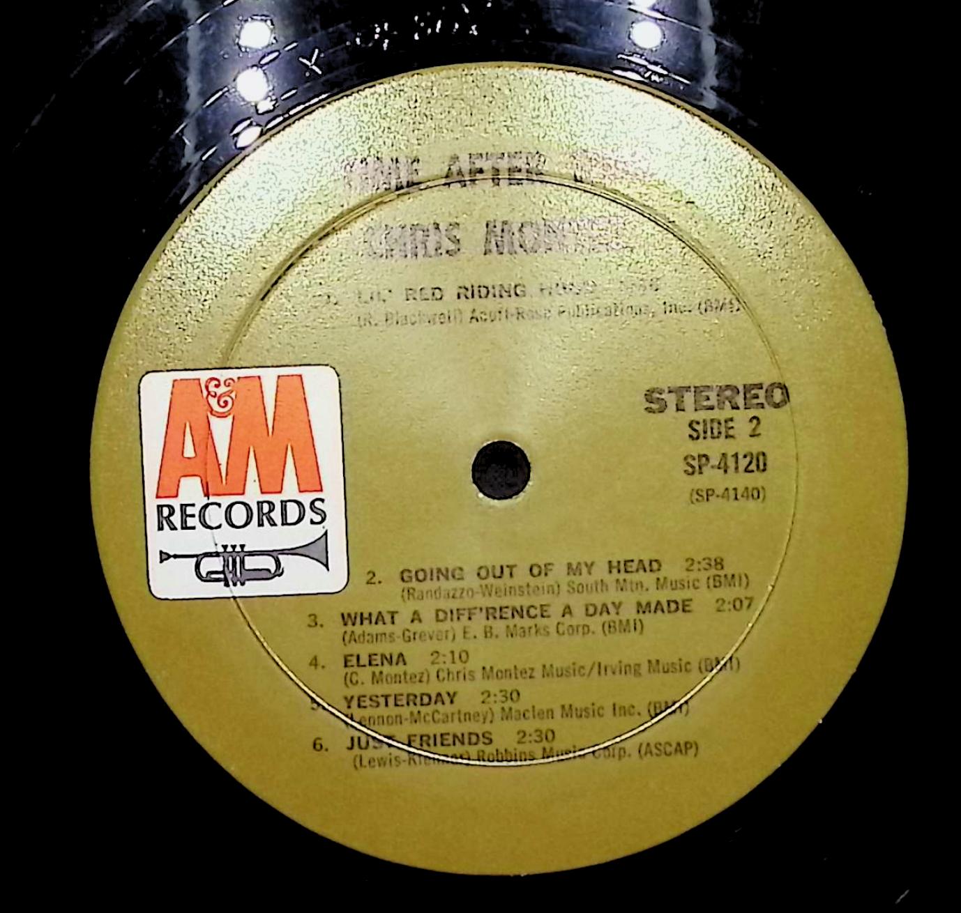 Chris Montez Time After Time 12" LP 1966 A&M SP 4120 Jazz — image 4