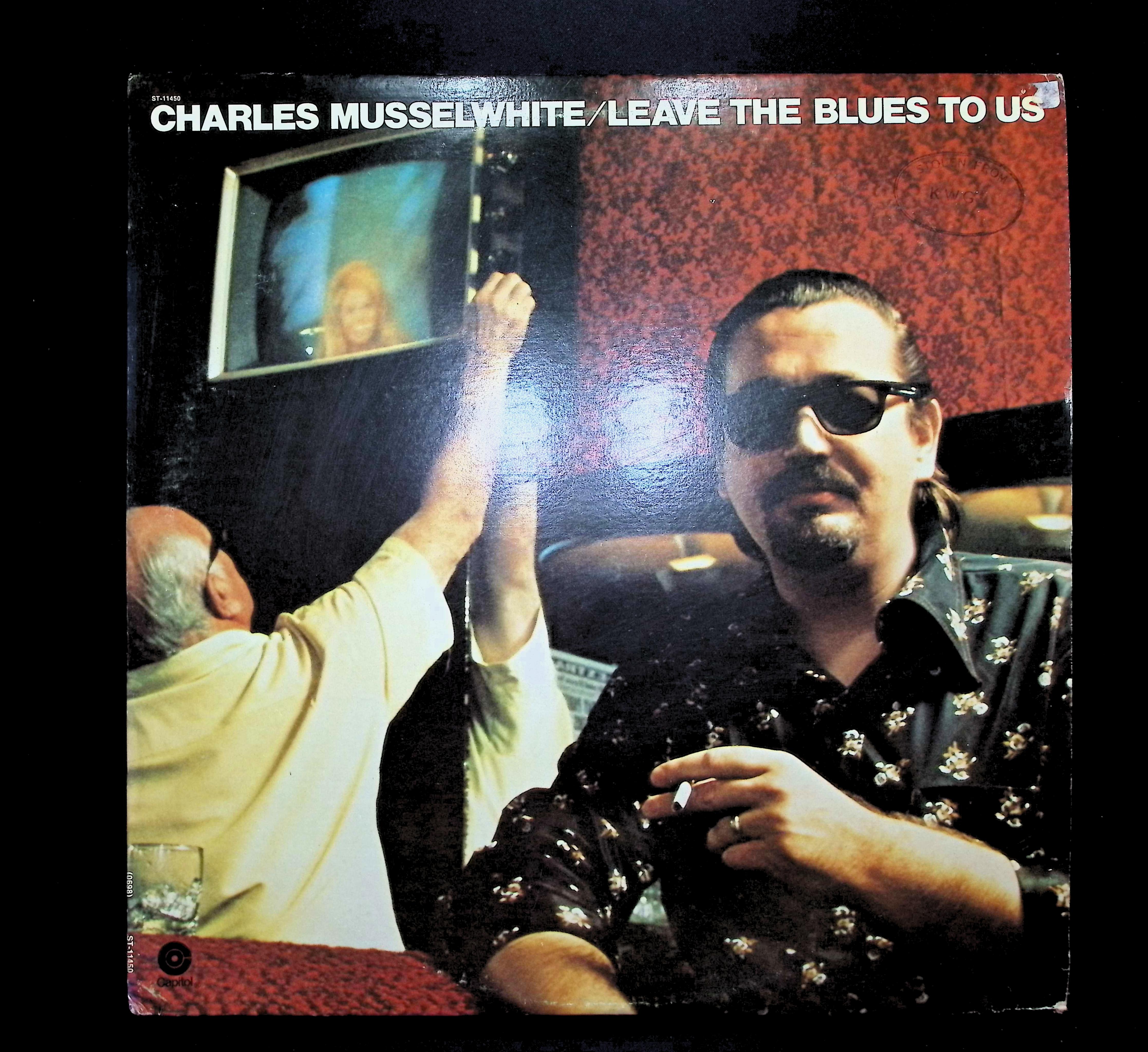 Charlie Musselwhite Leave The Blues To Us 12" LP 1975 ST-11450 Blues
