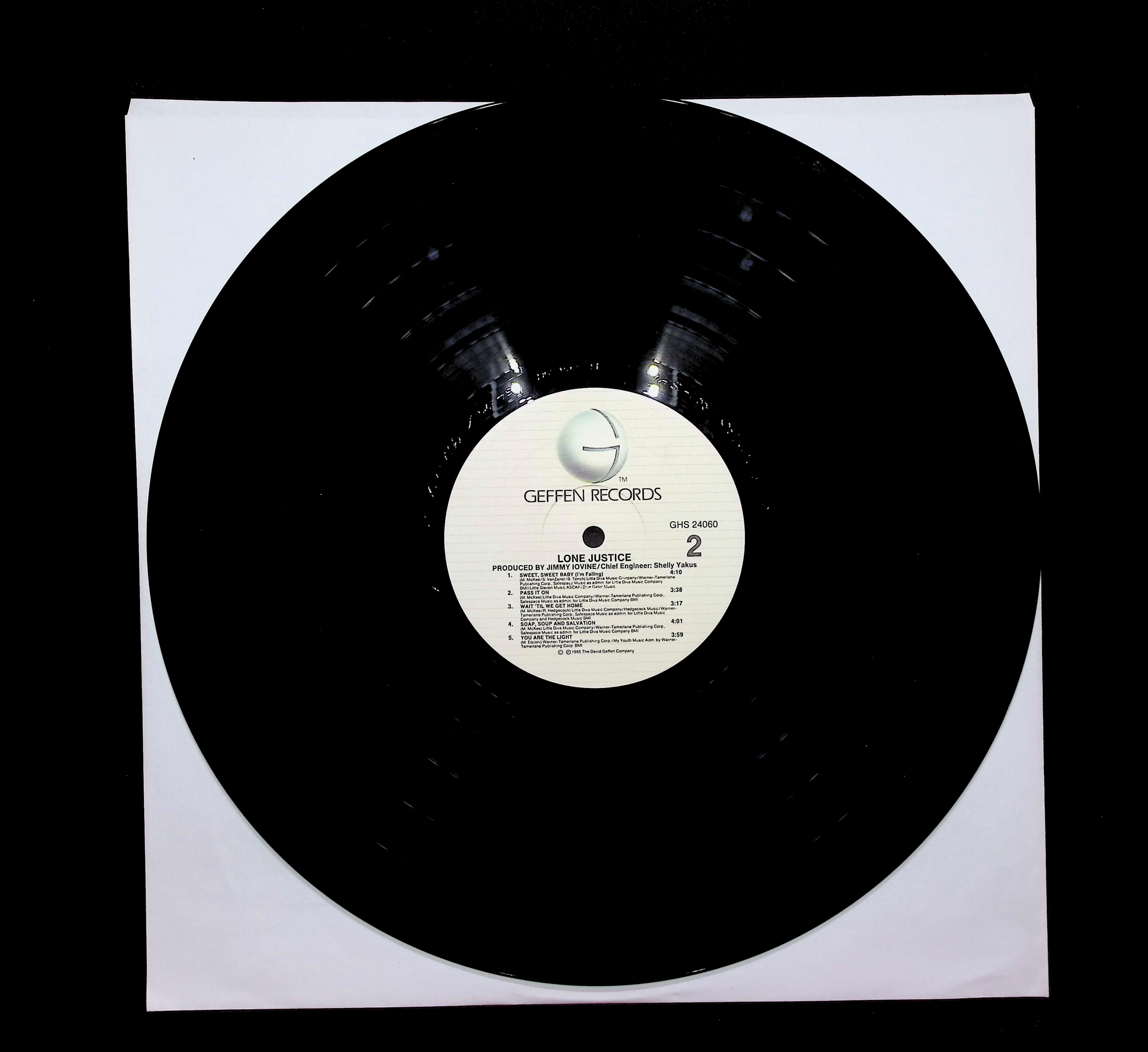 Lone Justice Lone Justice 12" LP 1985 GHS 24060 Rock — image 3