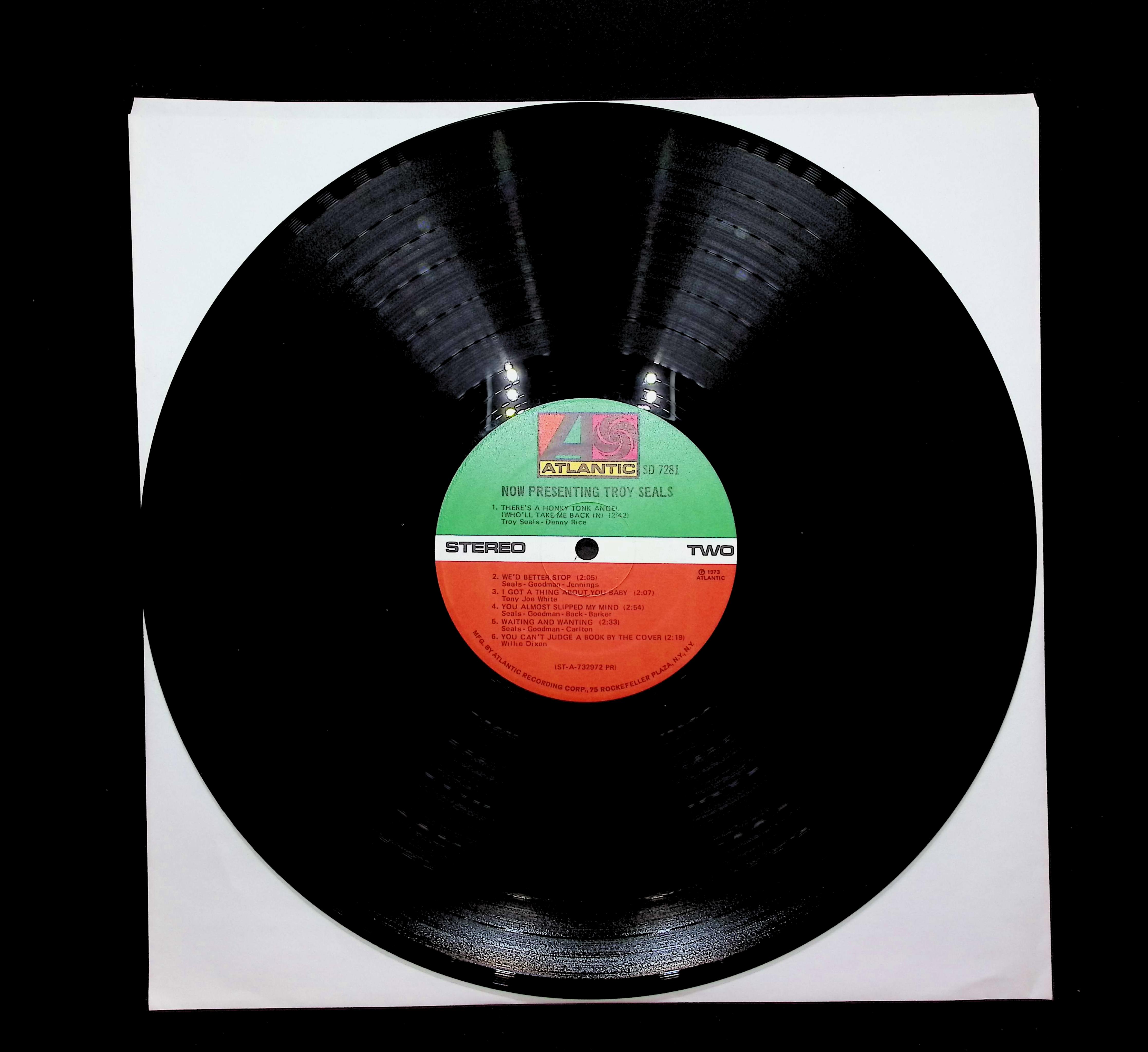Troy Seals Now Presenting 12" LP 1973 SD 7281 Folk, World, & Country — image 5