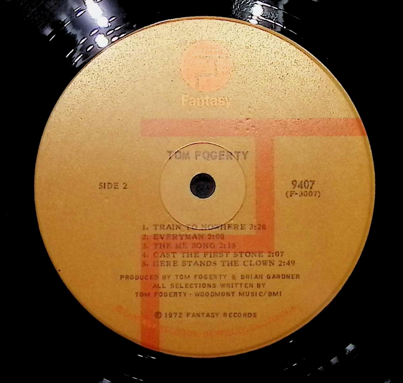 Tom Fogerty Tom Fogerty 12" LP 1972 FANT-9407 Rock — image 2