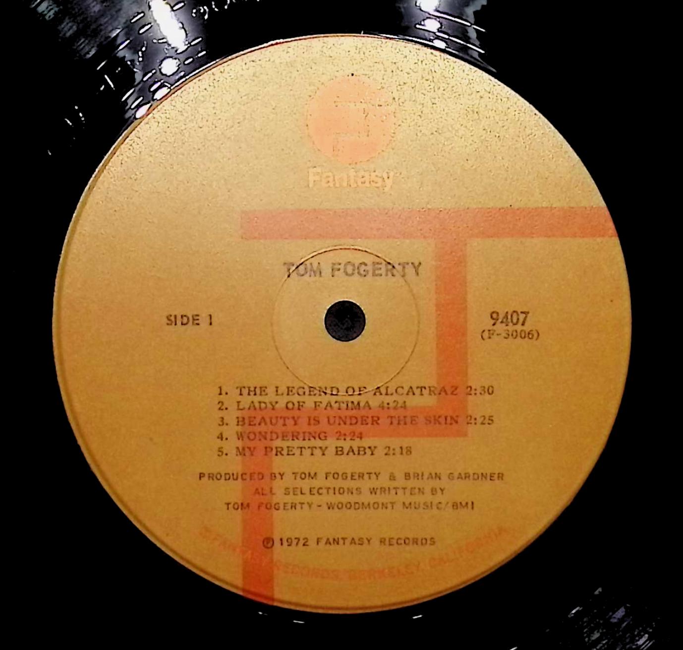 Tom Fogerty Tom Fogerty 12" LP 1972 FANT-9407 Rock — image 4