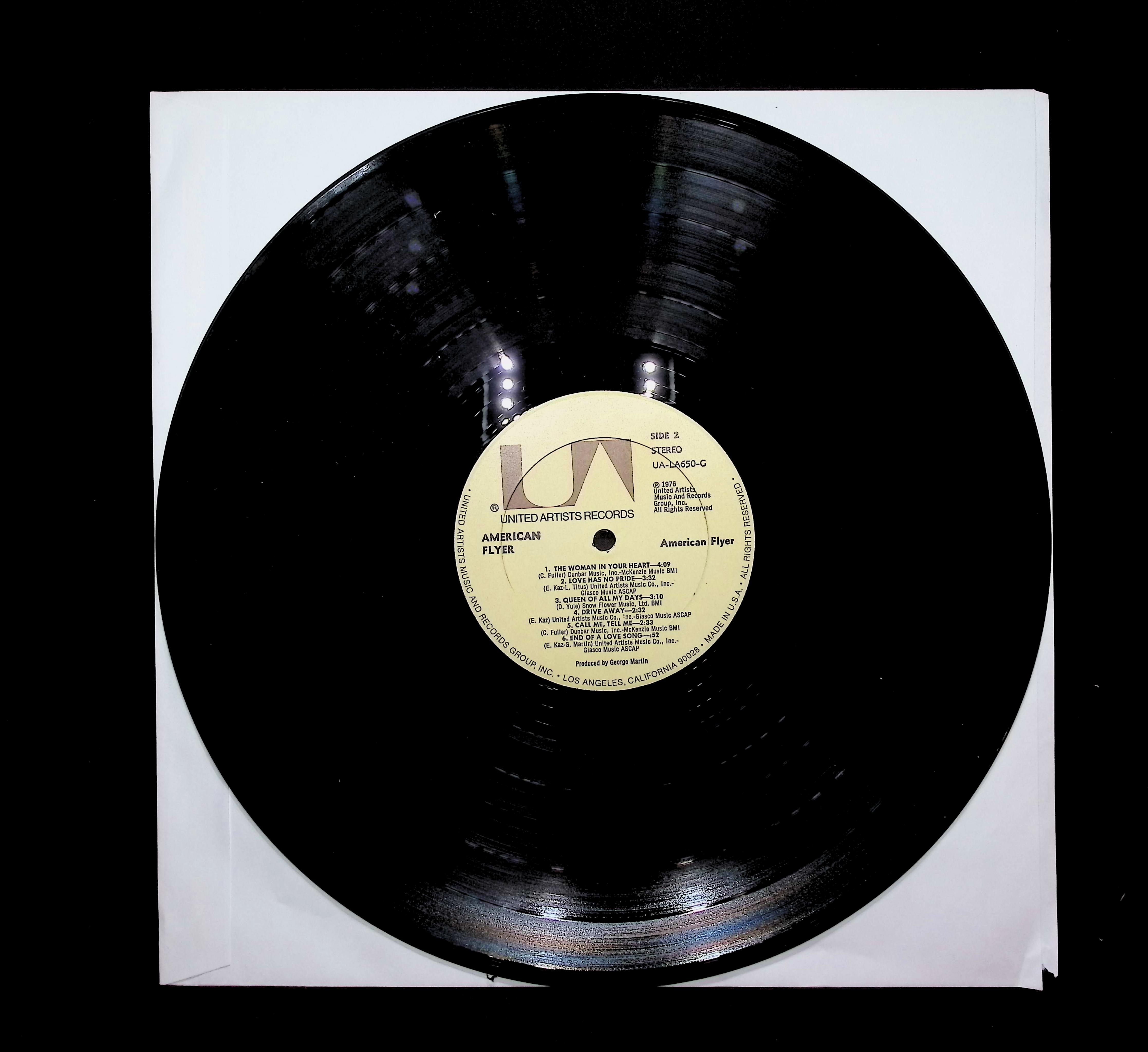 American Flyer American Flyer 12" LP 1976 UA-LA650-G Rock — image 3