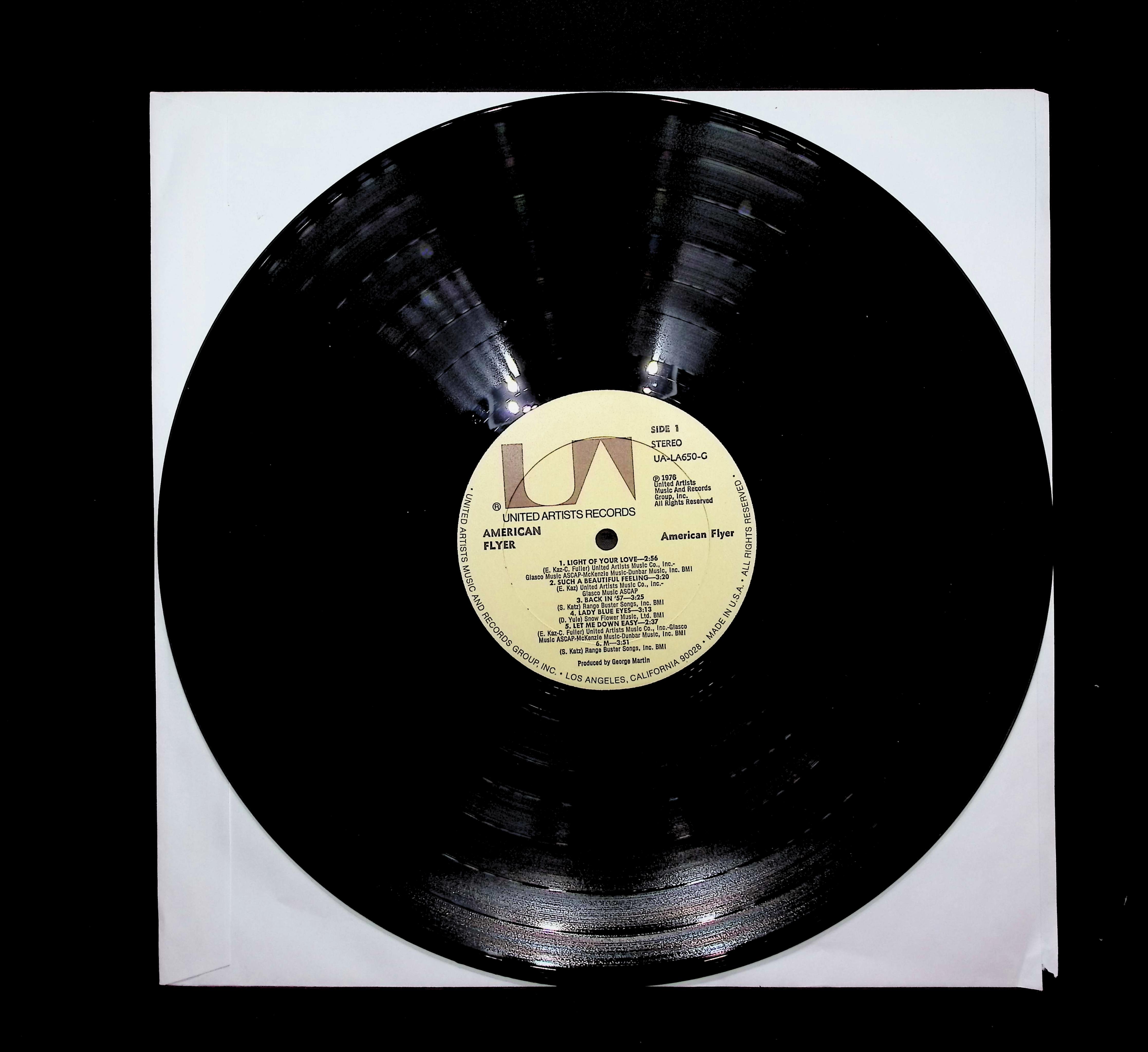 American Flyer American Flyer 12" LP 1976 UA-LA650-G Rock — image 5
