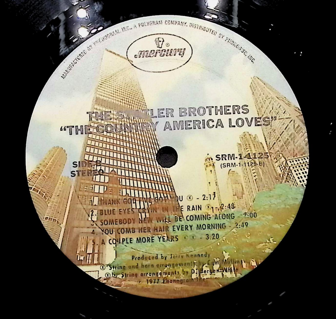 The Statler Brothers The Country America Loves 12" LP 1977 SRM-1-1125 Folk, World, & Country — image 2
